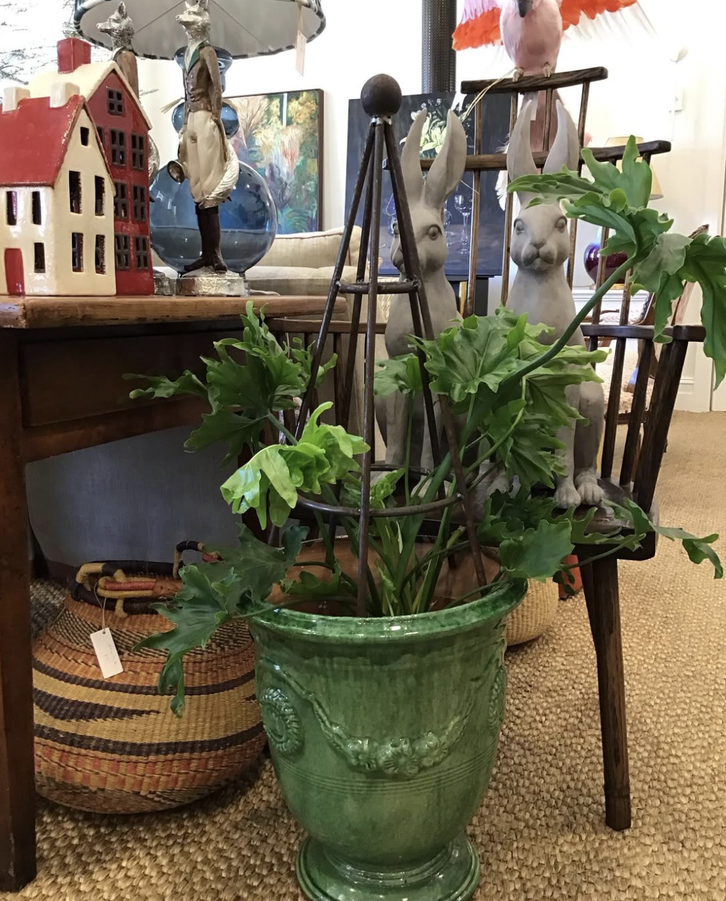 Custom designed Garden Durham pot stand