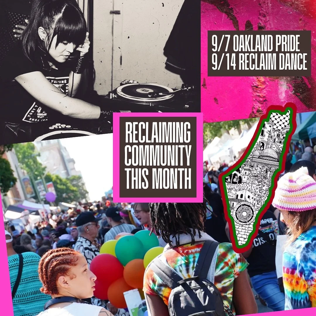 Let&rsquo;s Get Together!💫
Mark your calendars for 9/7 and 9/14 &mdash; two days of community, connection, and good vibes! You won&rsquo;t want to miss it! 

Slide 2: 
Join us this Sunday the 7th for a field trip to @oaklandprideofficial ! If you&rs