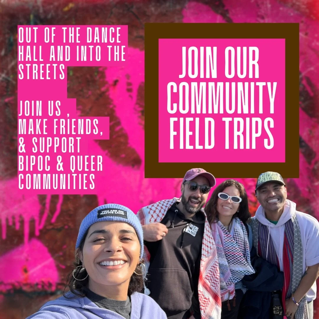Our Field Trips are informal, joy-filled ways to gather, connect, and show up for BIPOC and/or Queer&ndash;centered causes in community. 💛✨

Next up: We&rsquo;re heading to Oakland&rsquo;s Black Joy Parade (@blackjoyparade) on Sunday, February 22&md