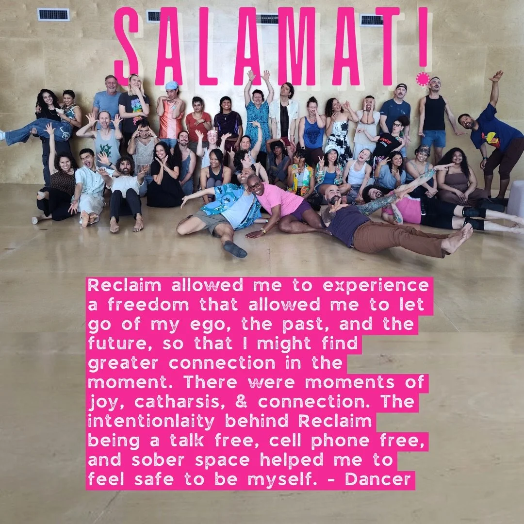 Maraming salamat for celebrating our vibrant BIPOC and/or Queer selves together! 
Bad Ros&eacute; @eutopia took us on a journey of tunes&mdash;twirling, thumping, and rolling across the dance floor. The vibes were everything in celebration of Interna