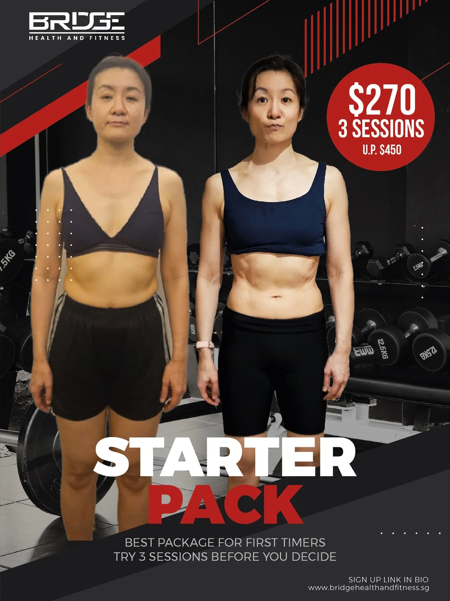 If you missed our mid-year promo, this one’s for you.
♦️ STARTER PACK PROMO 
3 SESSION FOR $270 (U.P. $450)
First time sign-ups only
Valid for 2 weeks
Our Starter Pack is designed for anyone curious about personal training but not sure