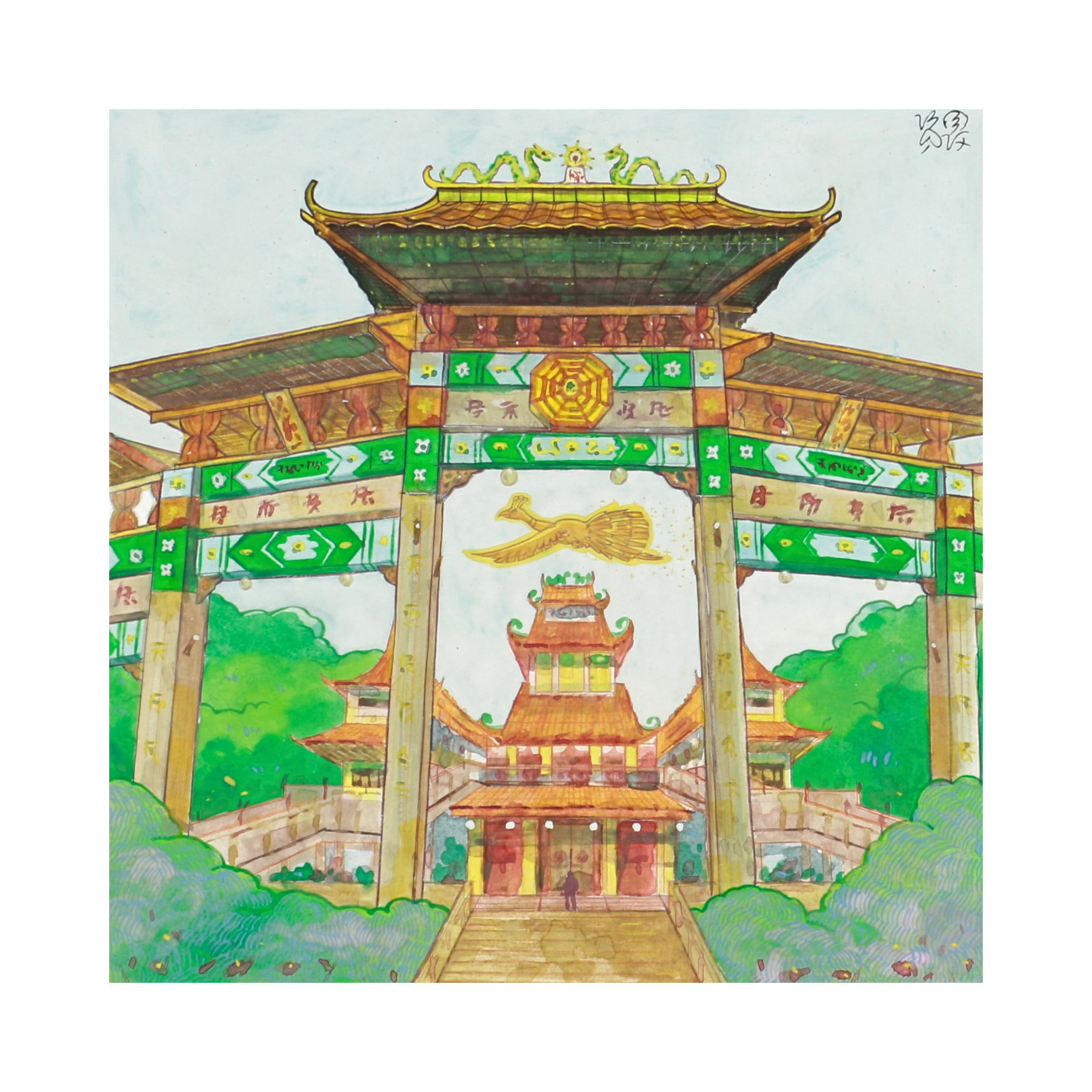 Ho-oh at Ma-cho Temple 2025
