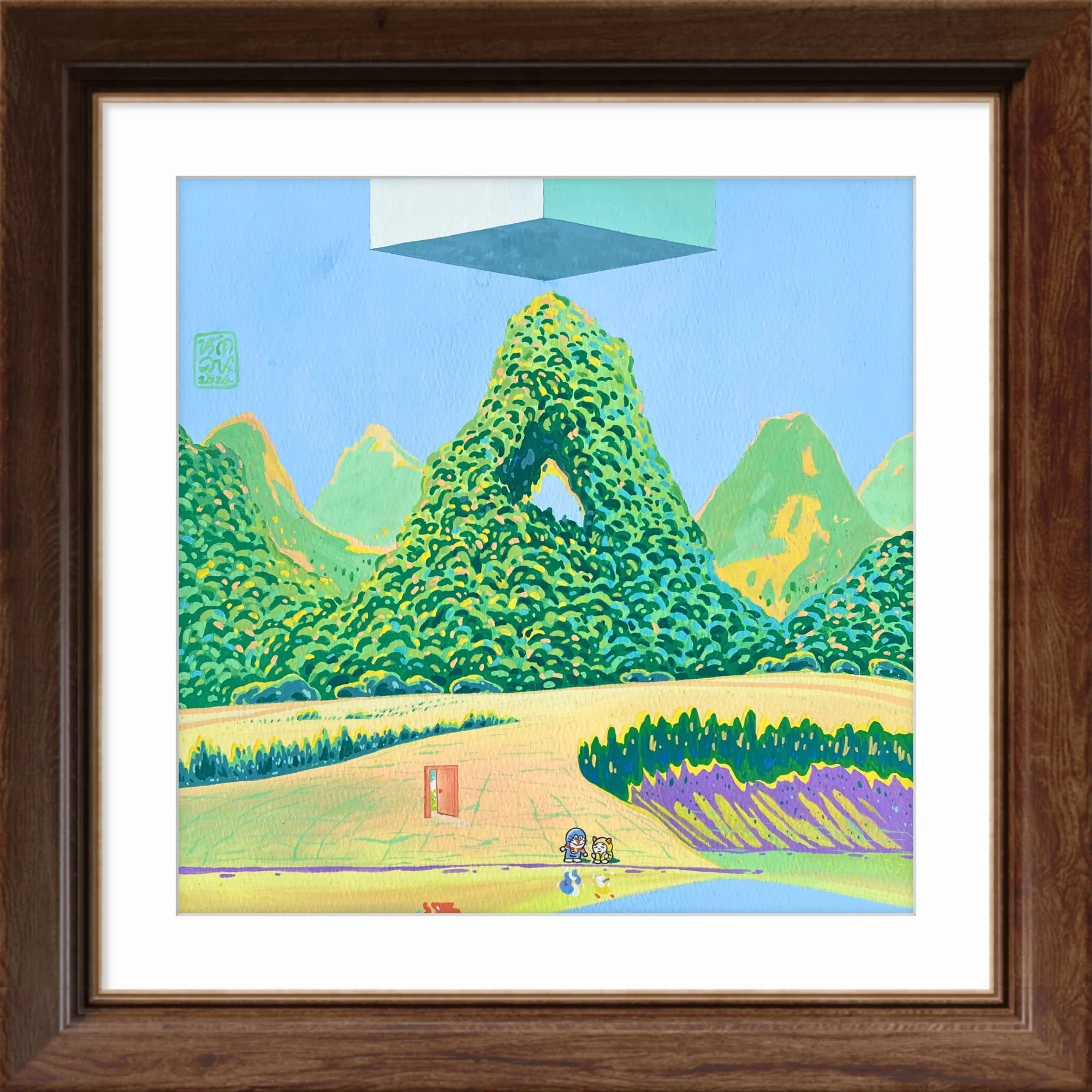 Doraemon at Angel's Eye Mountain