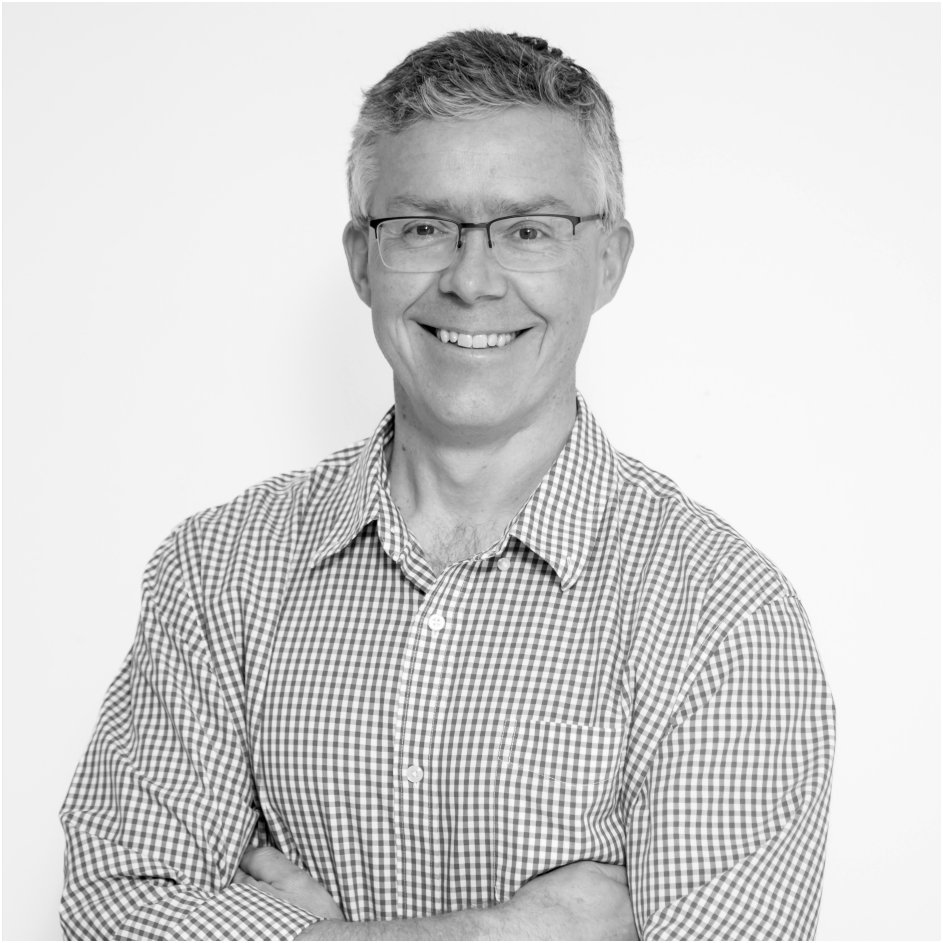 Geoff Facer black and white profile photo