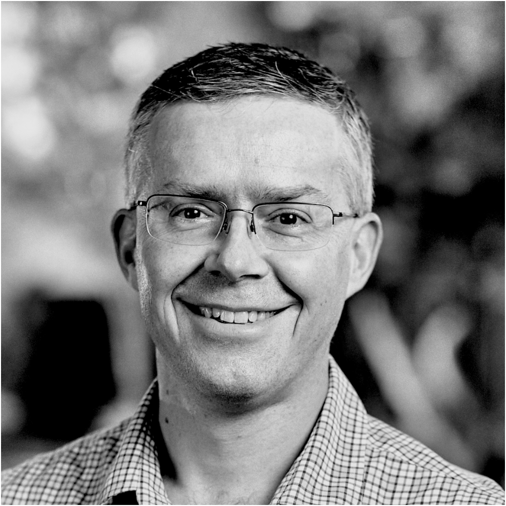 Geoff Facer black and white profile photo