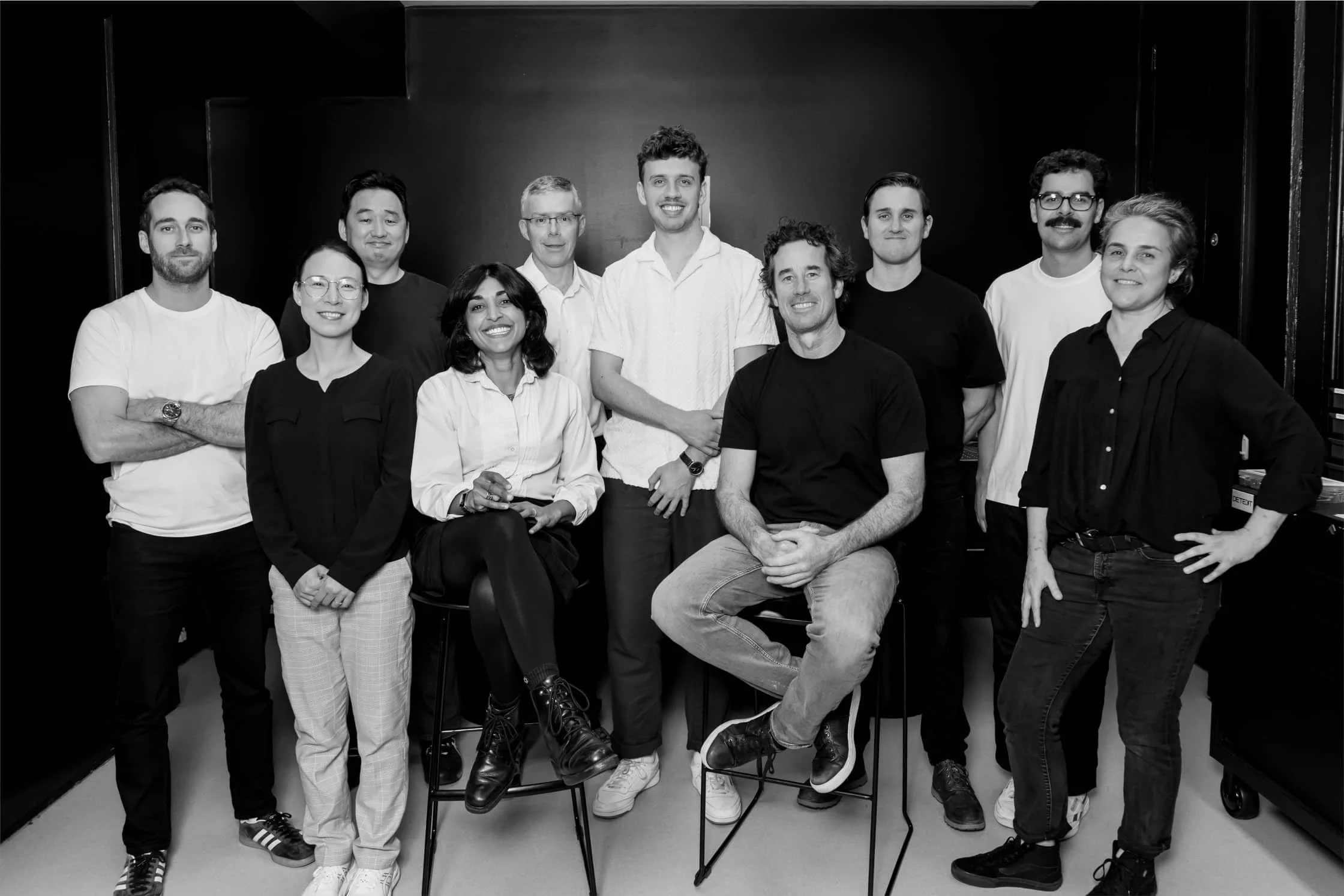 deteqt team photo black and white