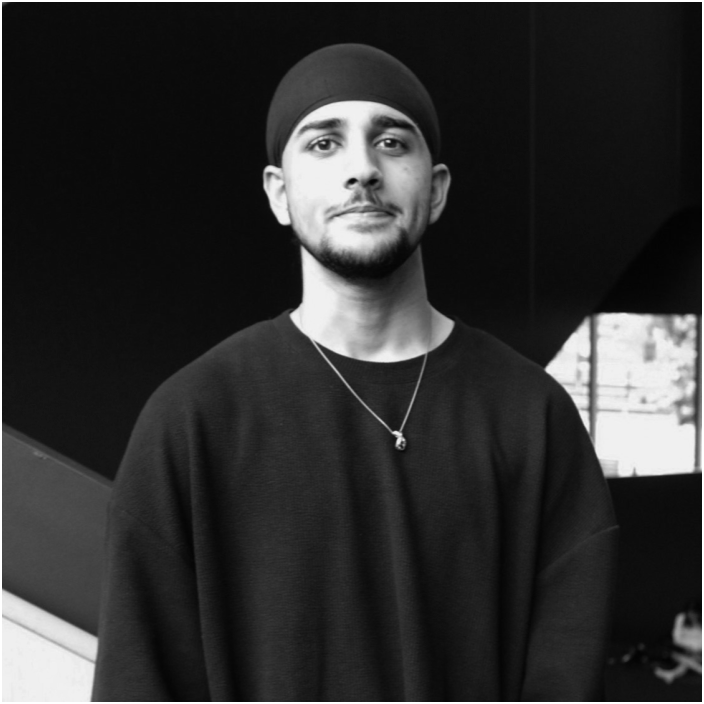 Birdiner Bachhal profile photo black and white