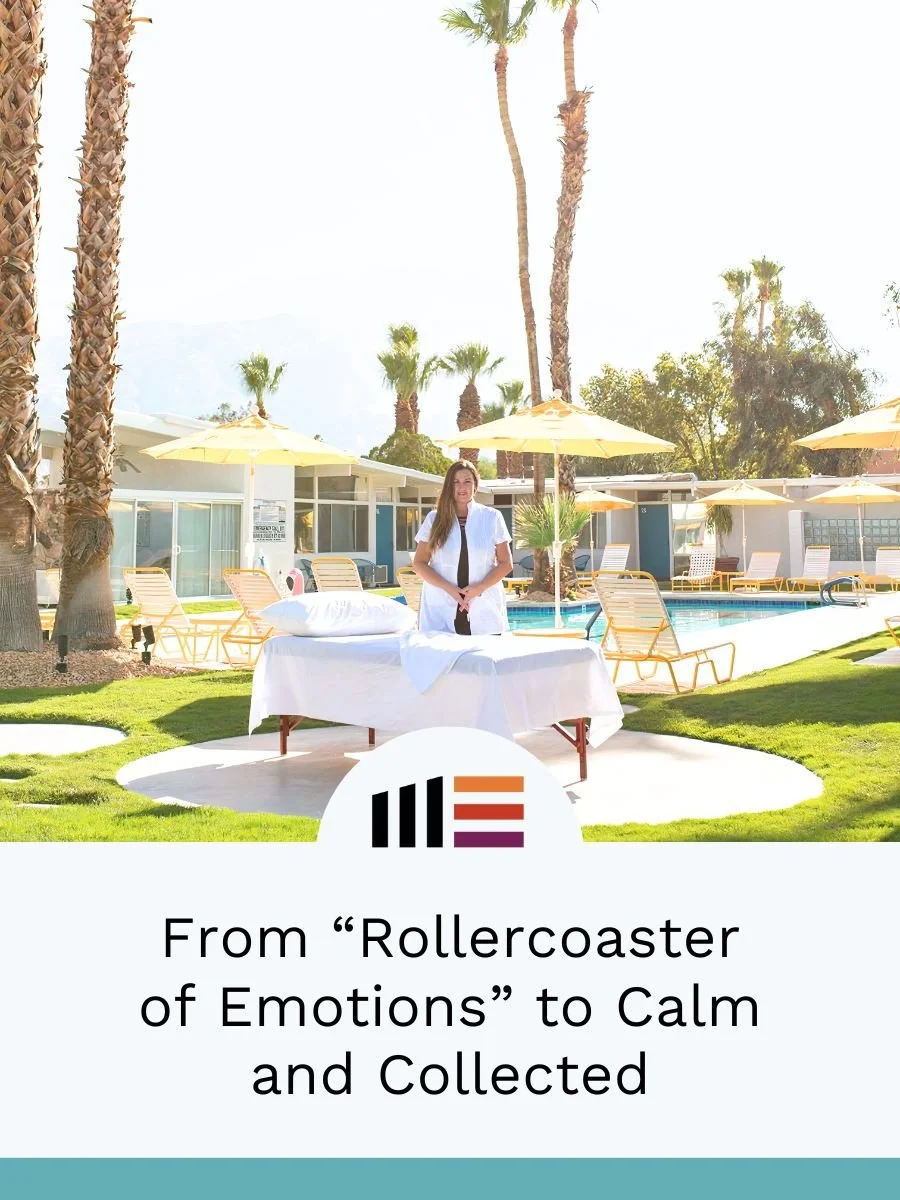 From “Rollercoaster of Emotions” to Calm and Collected