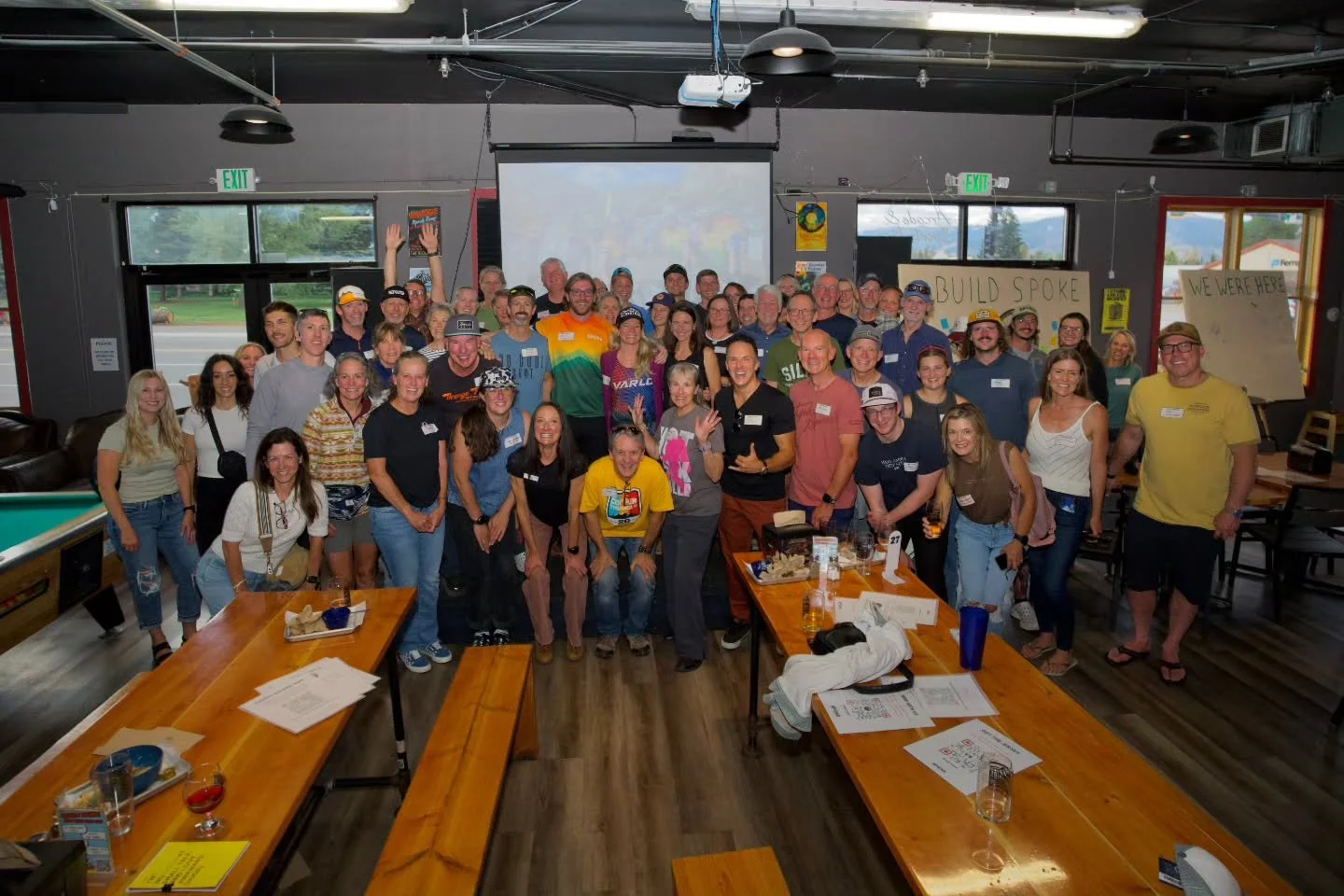 More Than a Ride.

A couple weeks ago, more than 60 people walked into a room in Frisco because of bikes.

For one night, we barely talked about the bikes.

We talked about connection. About loneliness. About finding people. About what it means to li