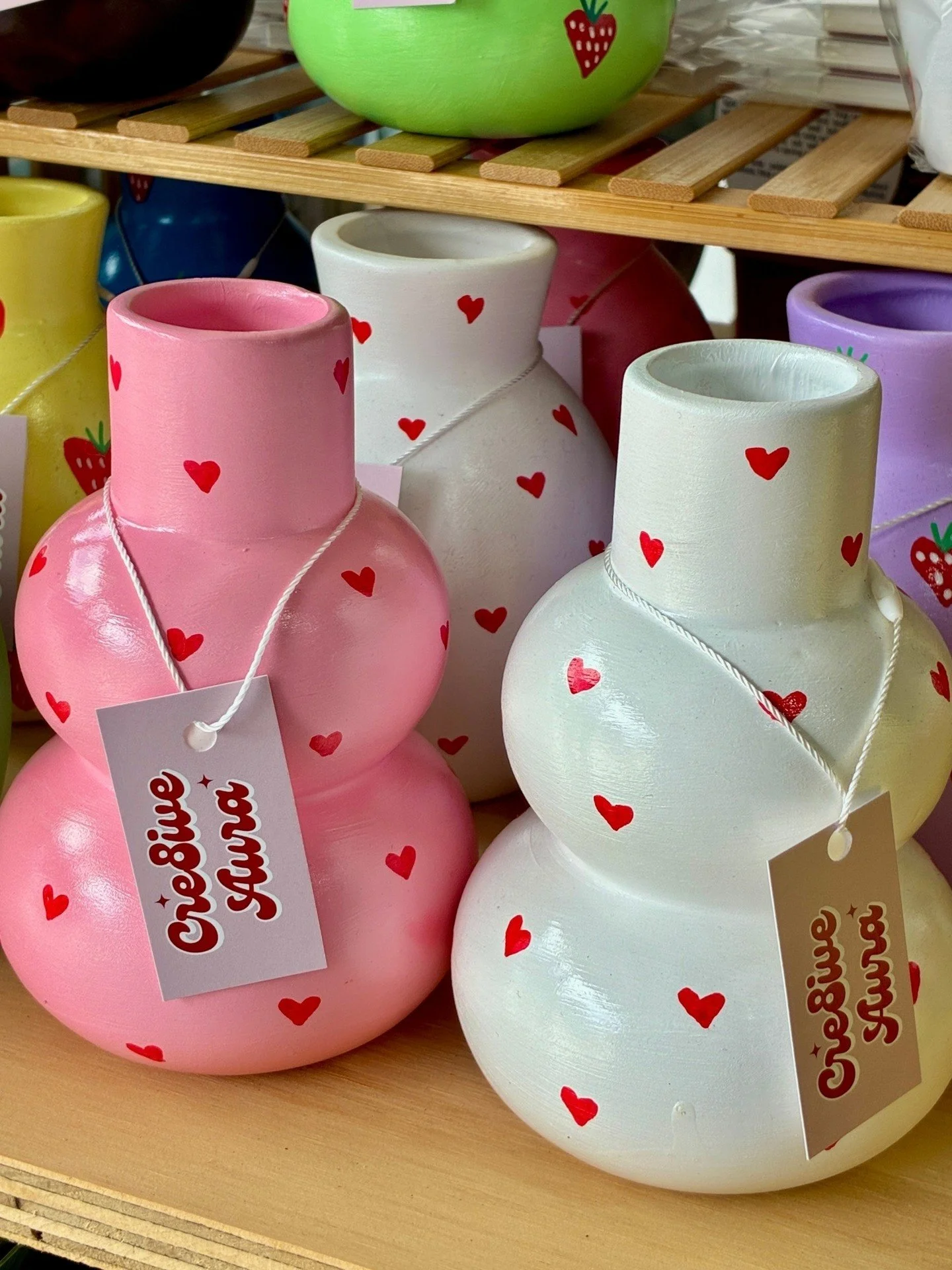 Gifts with heart this Valentine&rsquo;s Day 💘
Discover Cre8tive Aura at Market Fair Preston and Ferntree Gully.
*
*
*
*
*
#Valentines #LoveIsInTheAir #Cupid #Heartfelt #Romance #BeMine #ValentinesGifts #Sweetheart #DateNight #LoveLanguage #Heartthro