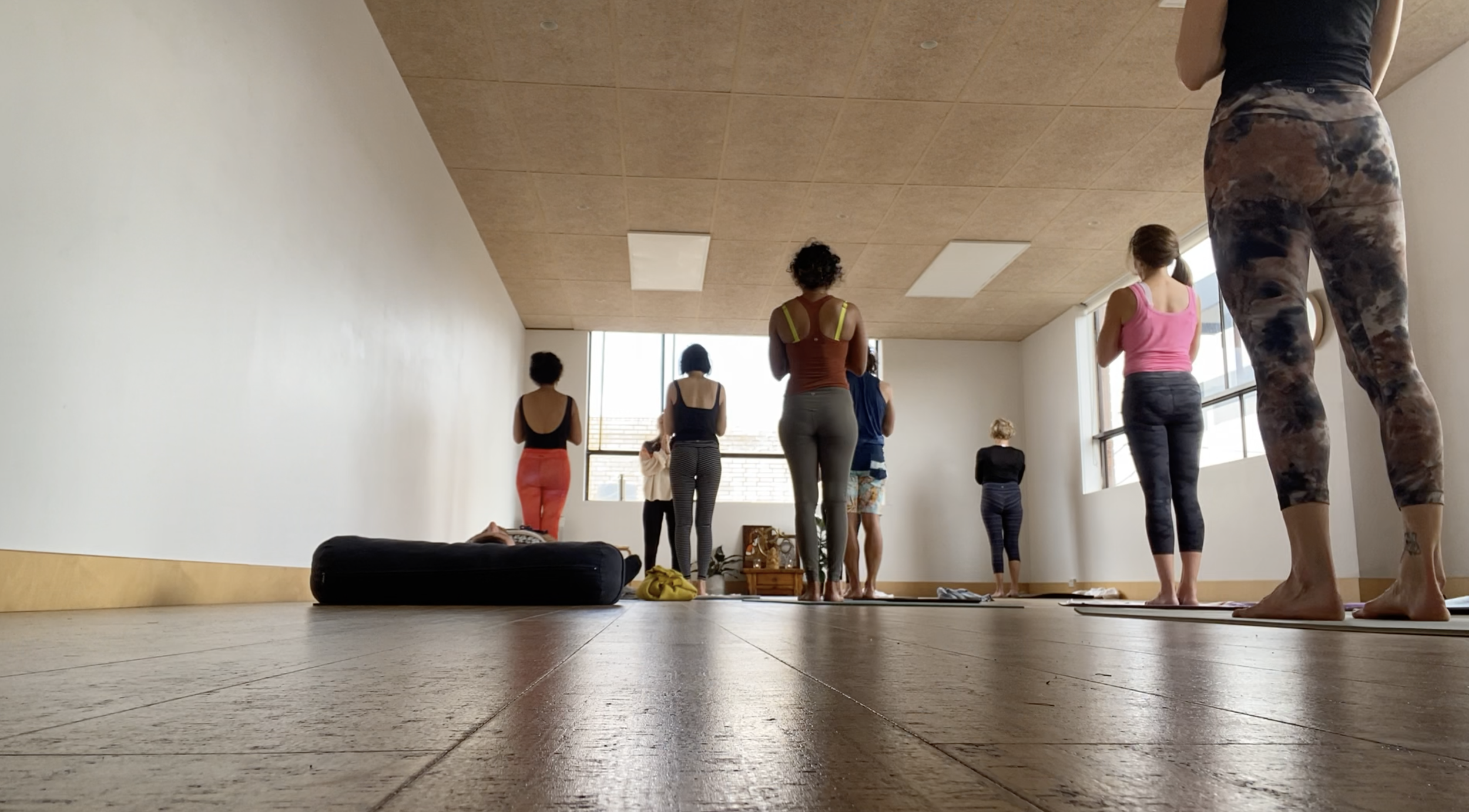 Being Human. Practicing Ashtanga Yoga.