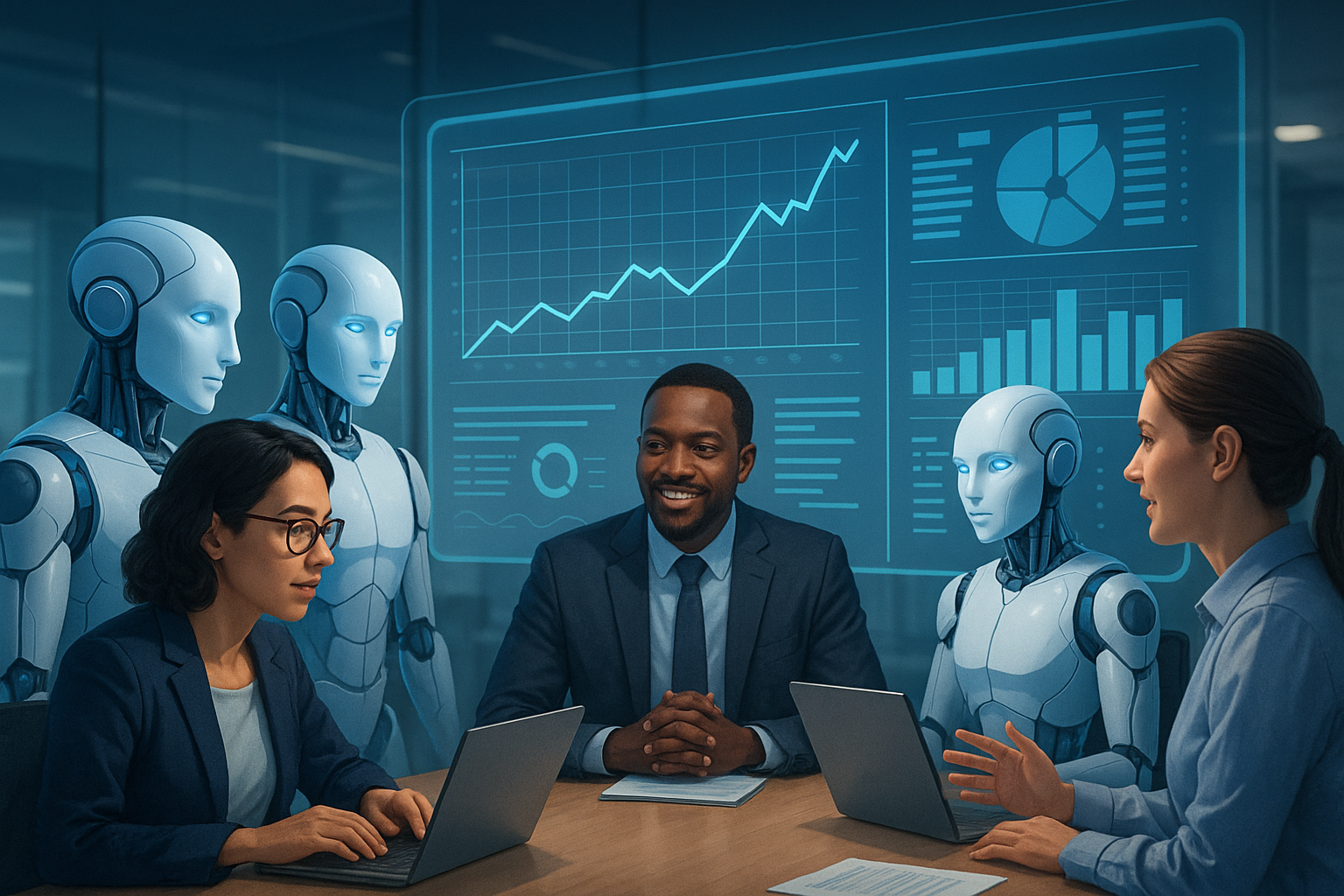 How Managing AI Agents Will Redefine Leadership in Financial Services