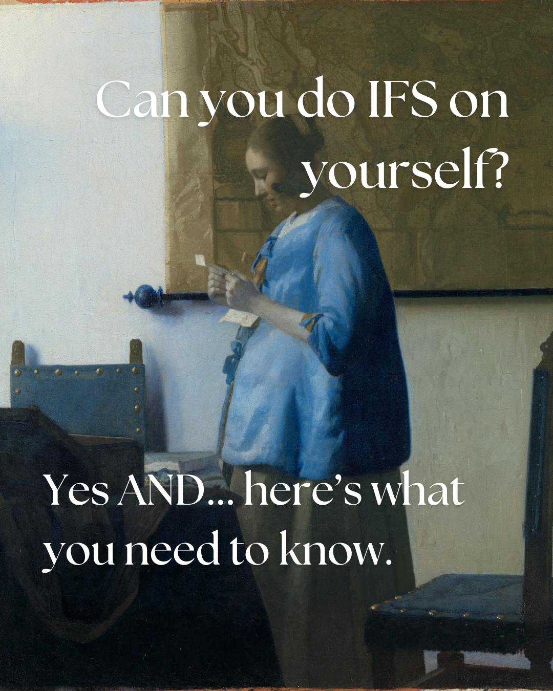 Can I do IFS therapy on myself?