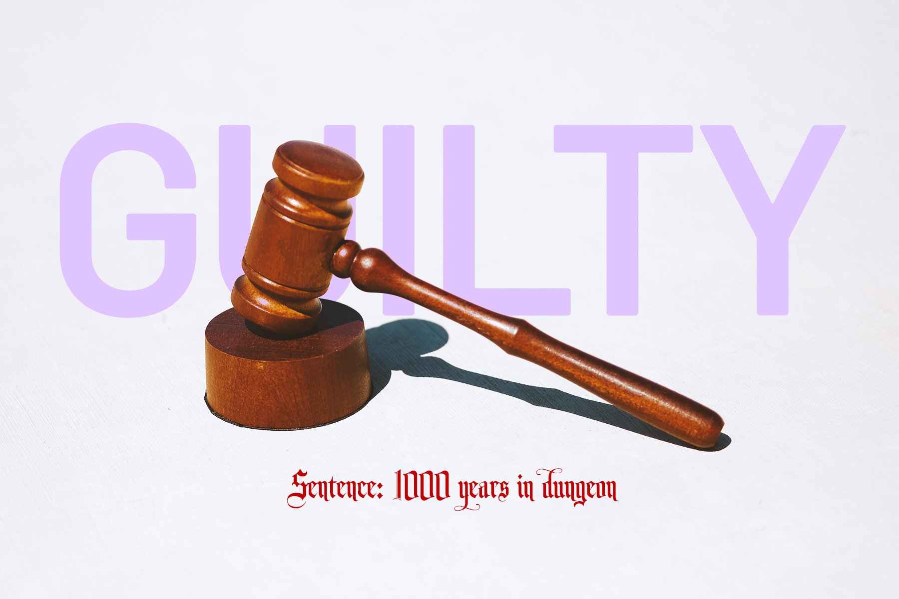 The good, the bad and the guilty