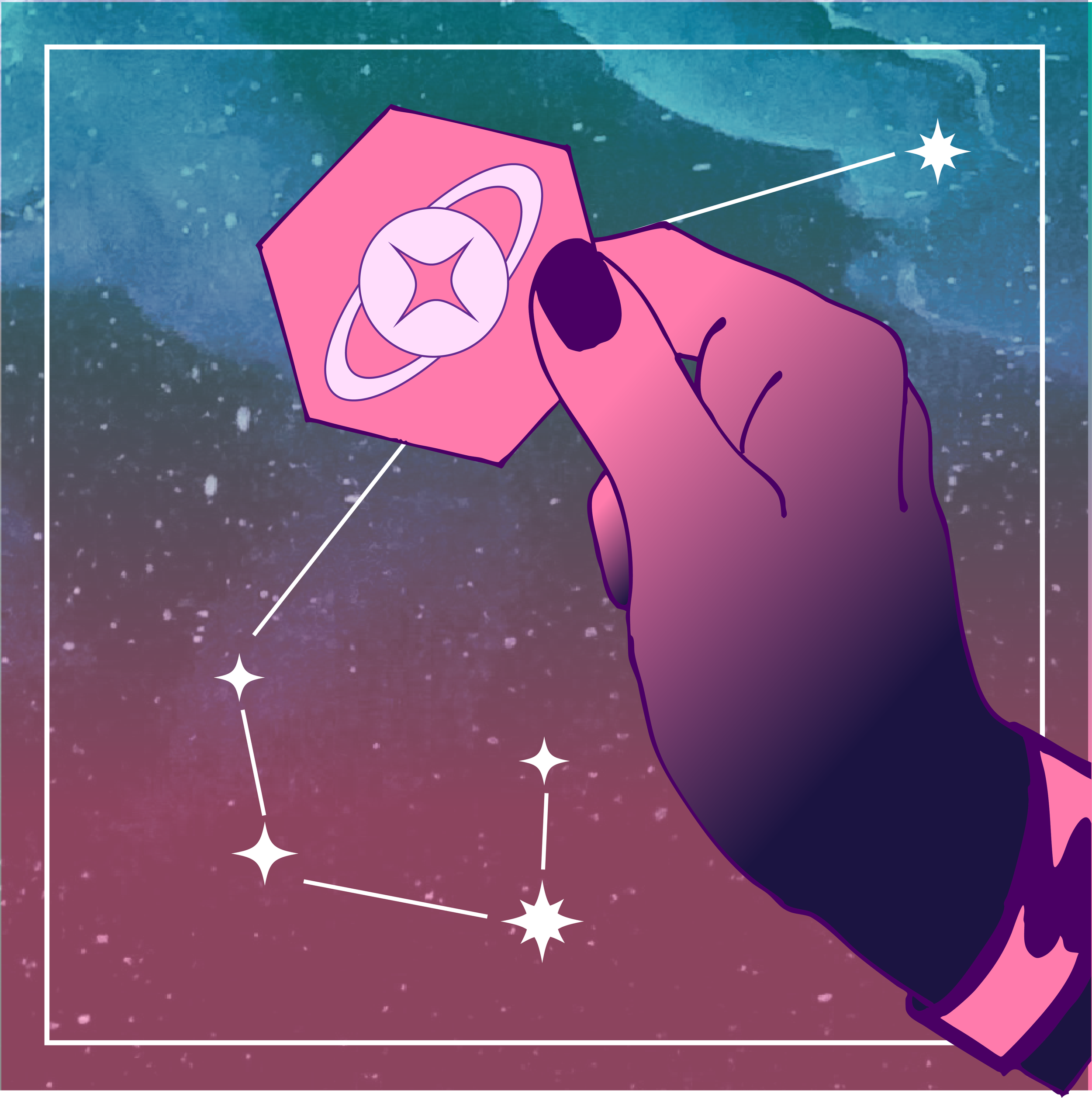 Instagram branding for final university boardgame project, advertising unique tiles. 