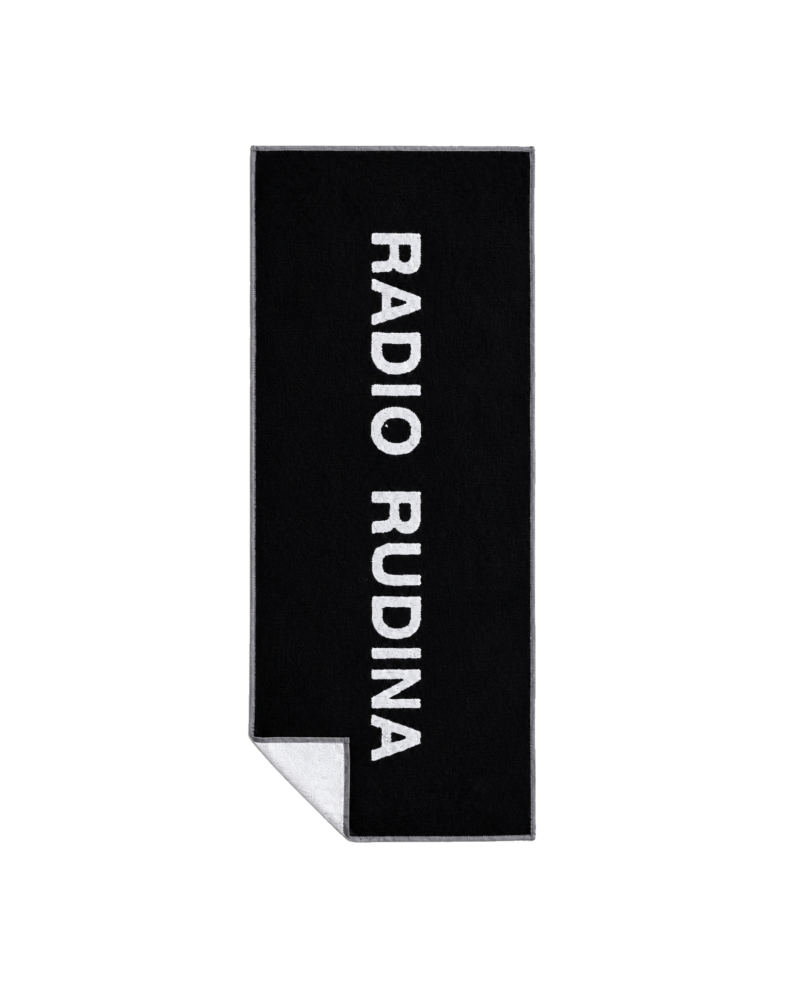 Rudina Beach Towel - Black/White