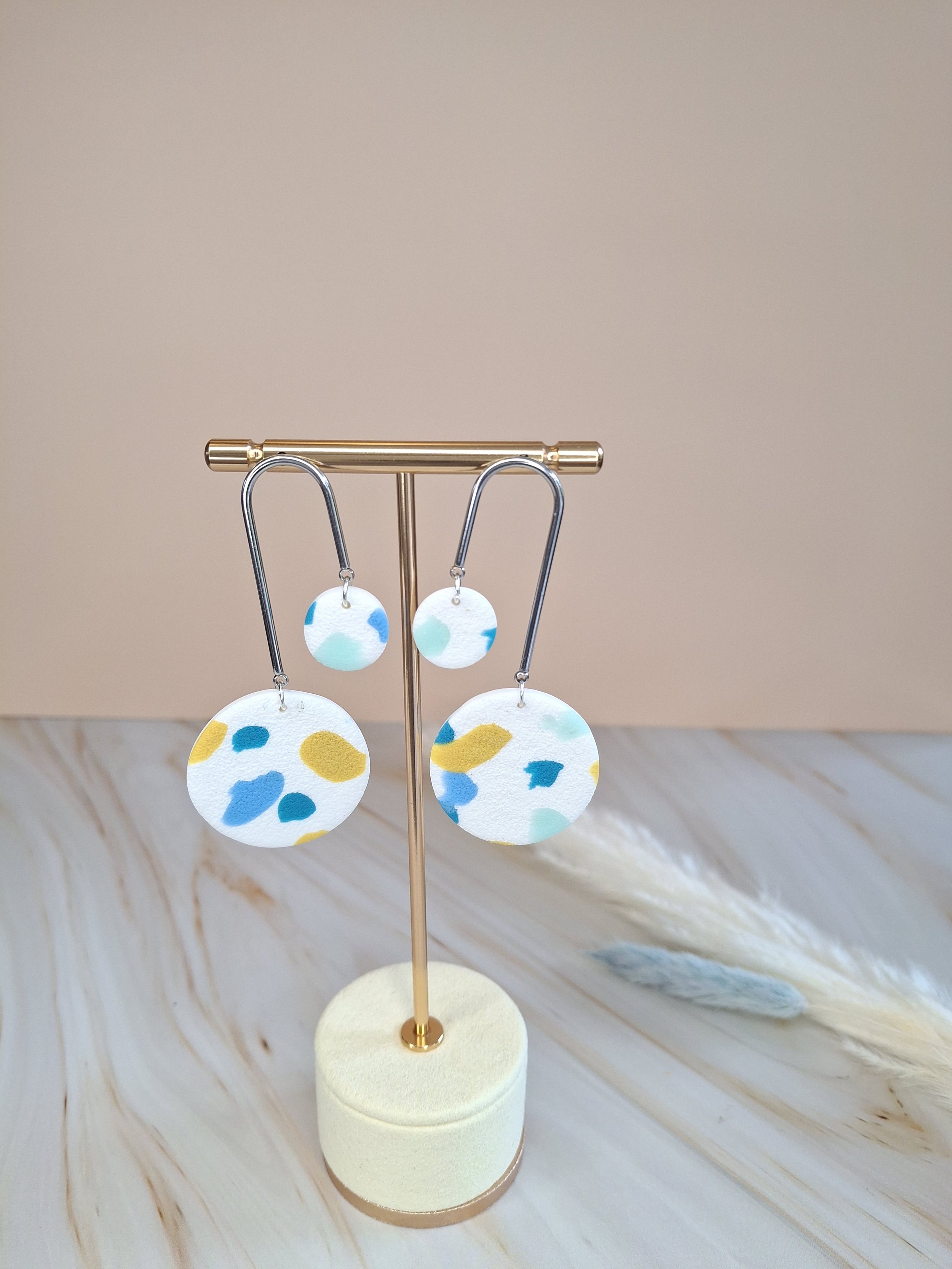 Boucles pendantes "Léa"