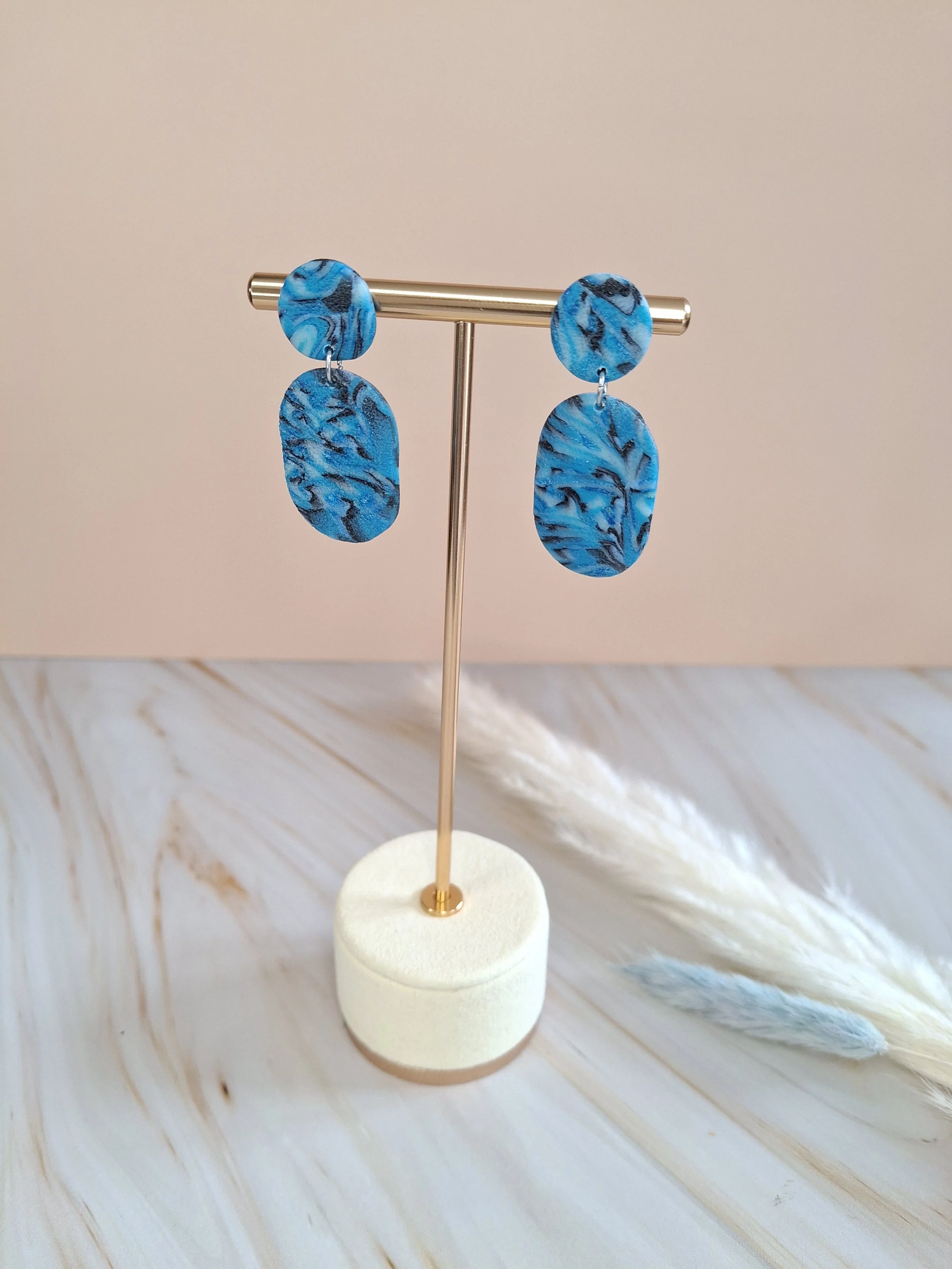 Boucles pendantes "Laure"