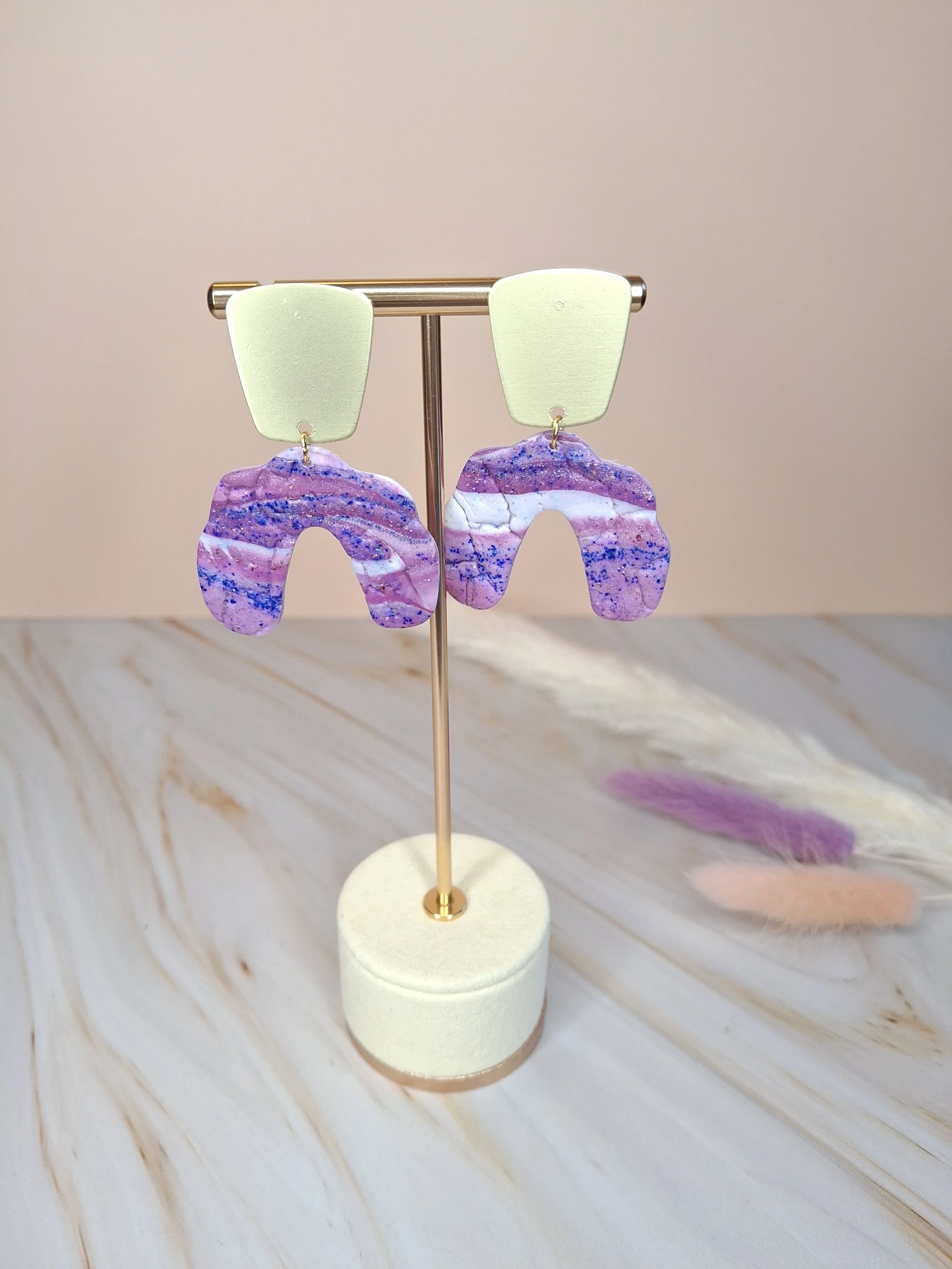 Boucles pendantes "Lola"