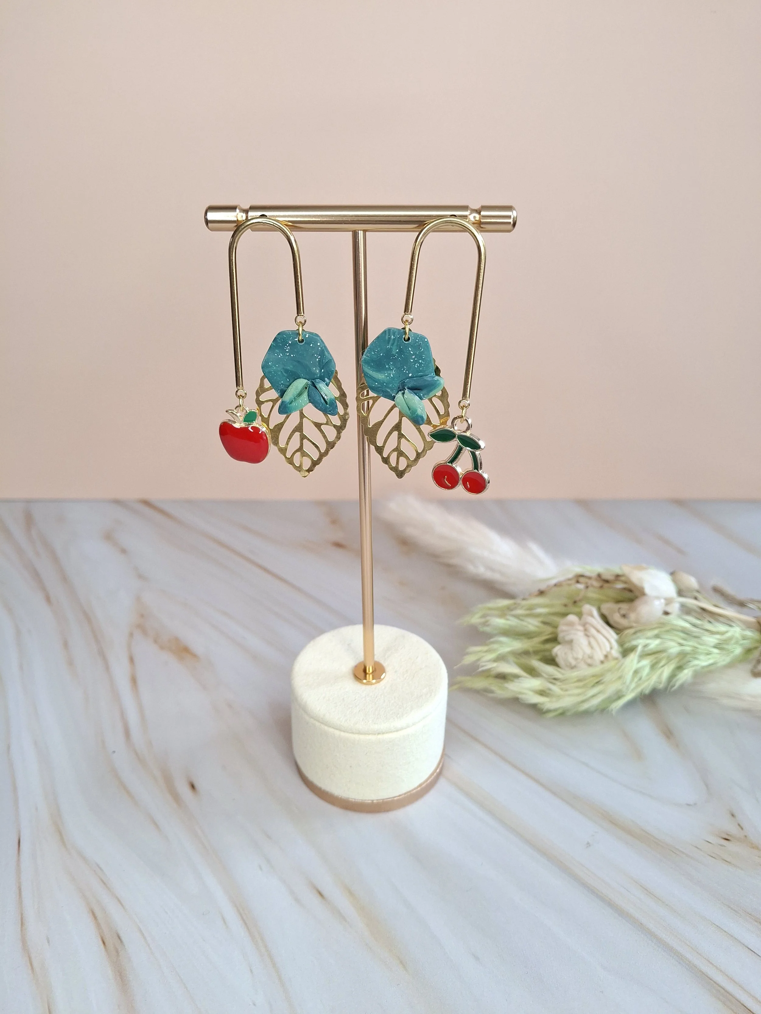 Boucles pendantes "Liliane"