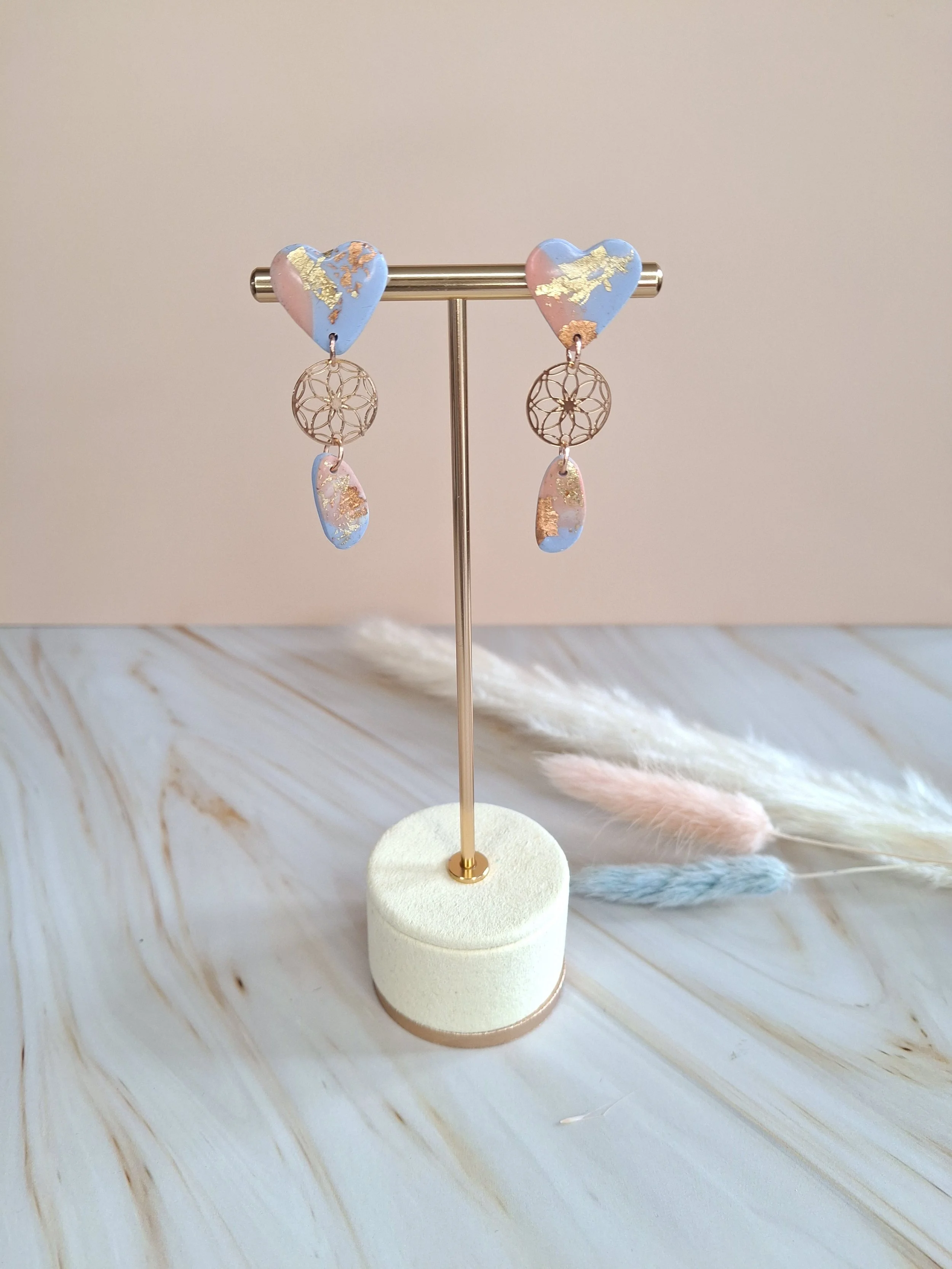 Boucles pendantes "Emma"