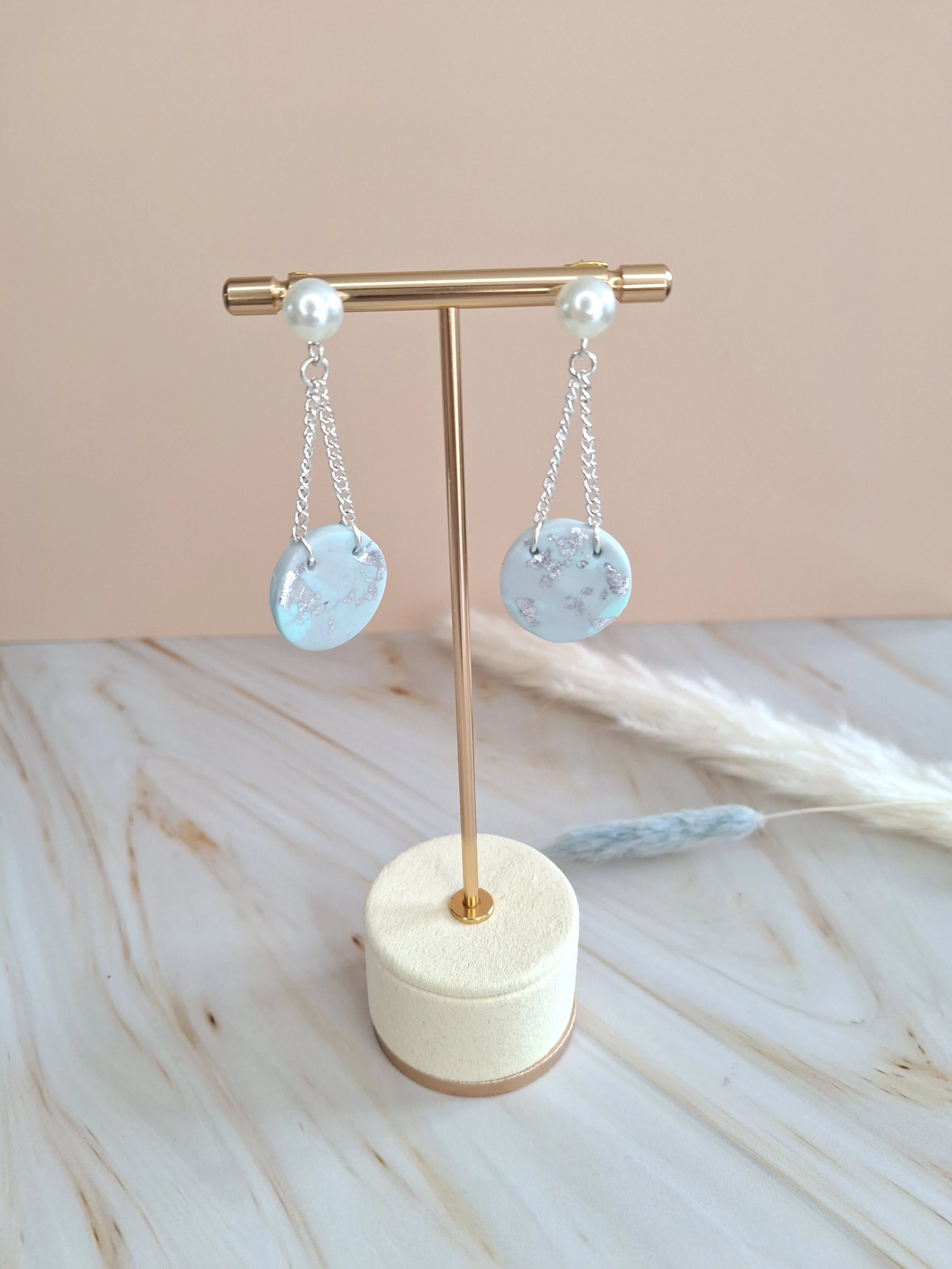 Boucles pendantes "Solange"