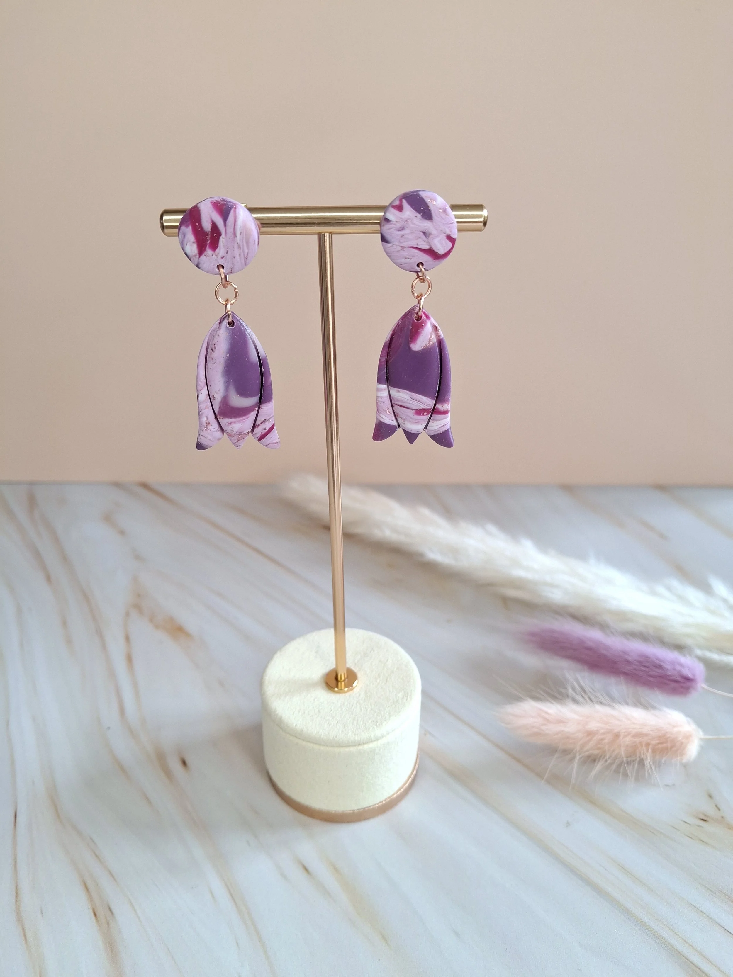 Boucles pendantes "Lyana"