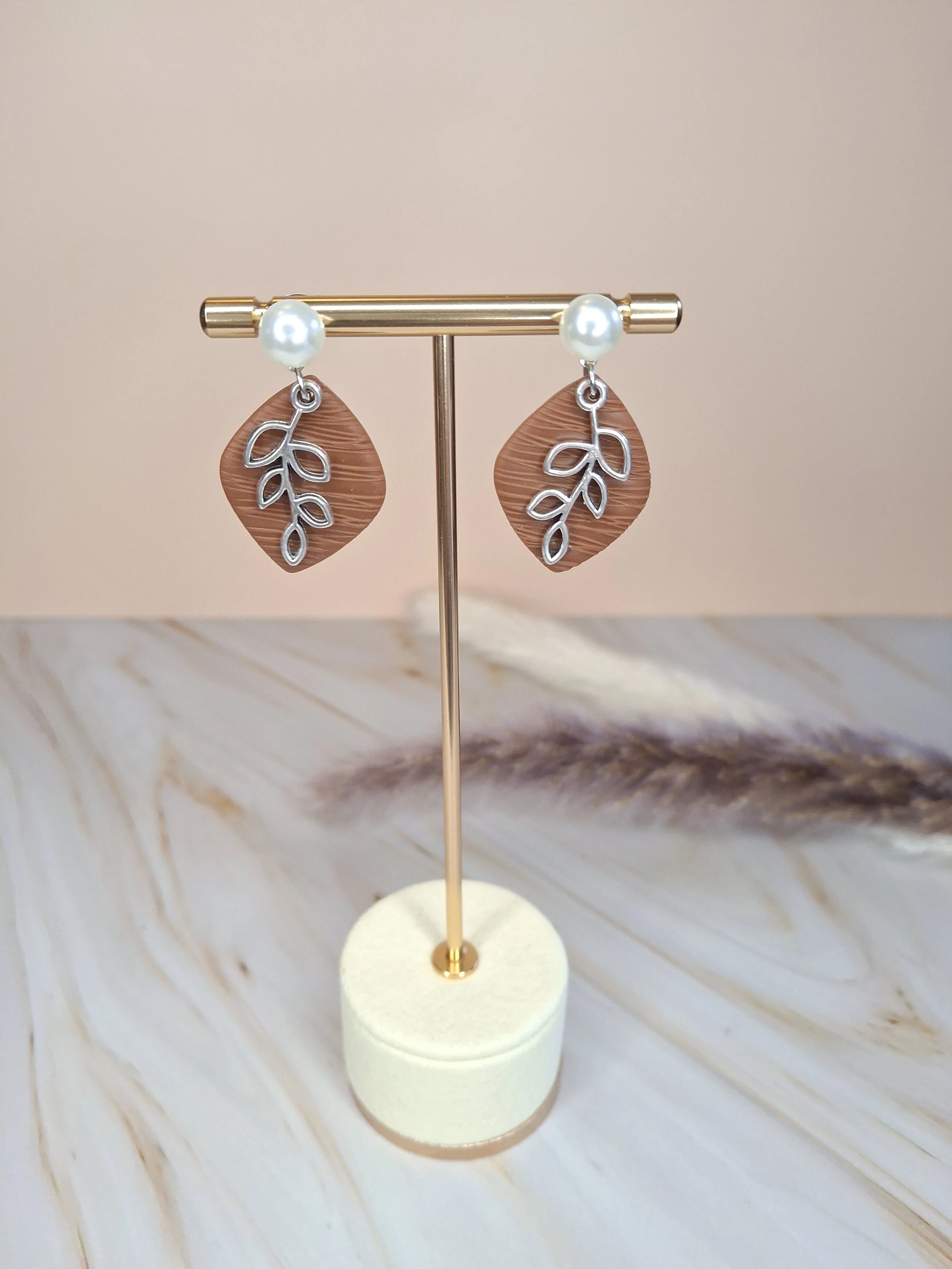 Boucles pendantes "Chantal"