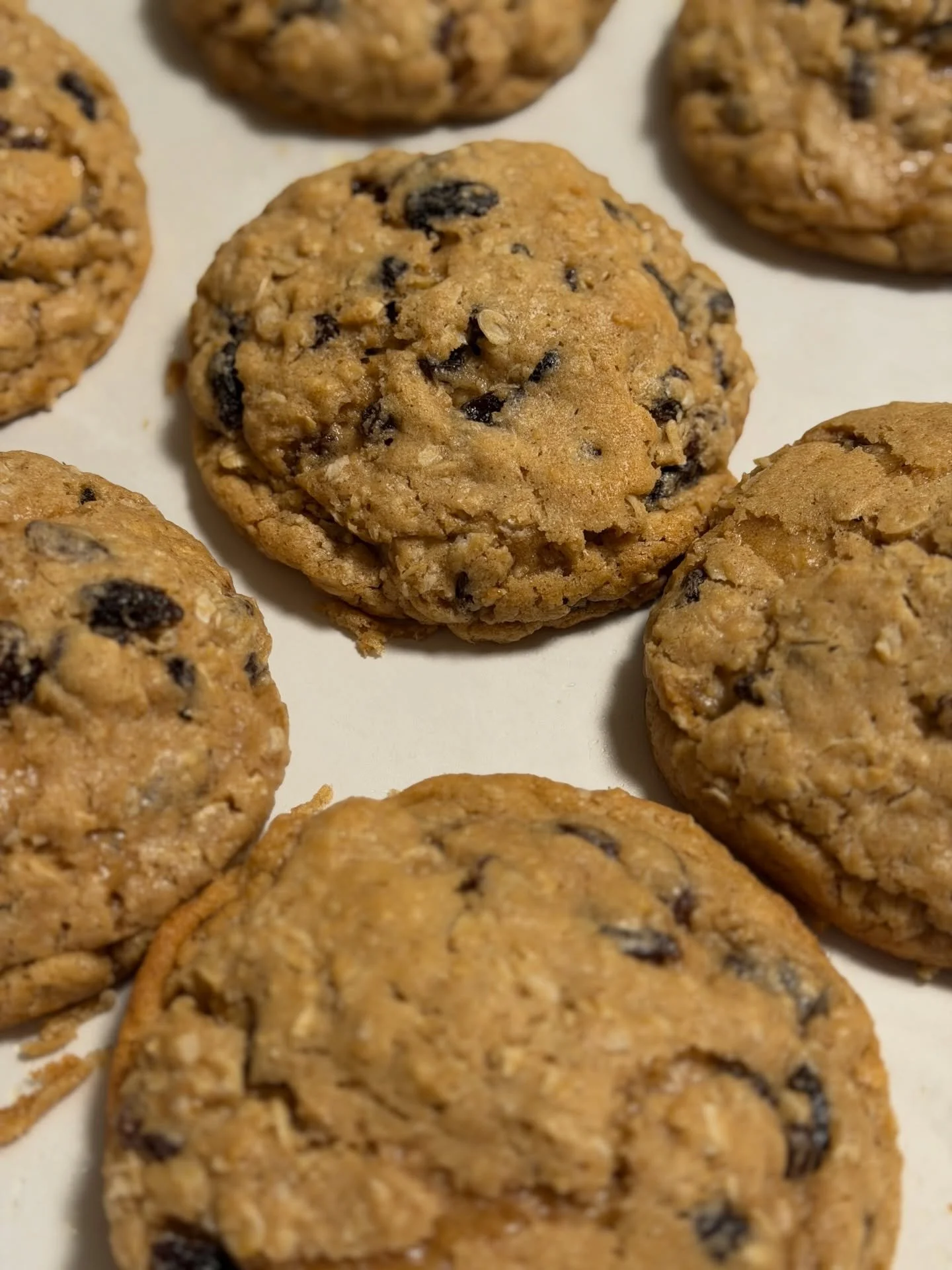 soft. chewy. classic&mdash;with a RICH twist 🍪

our oatmeal raisin cookie is baked to golden perfection with warm oats, juicy raisins, and just the right touch of sweetness. it&rsquo;s the kind of comfort you didn&rsquo;t know you were craving&helli