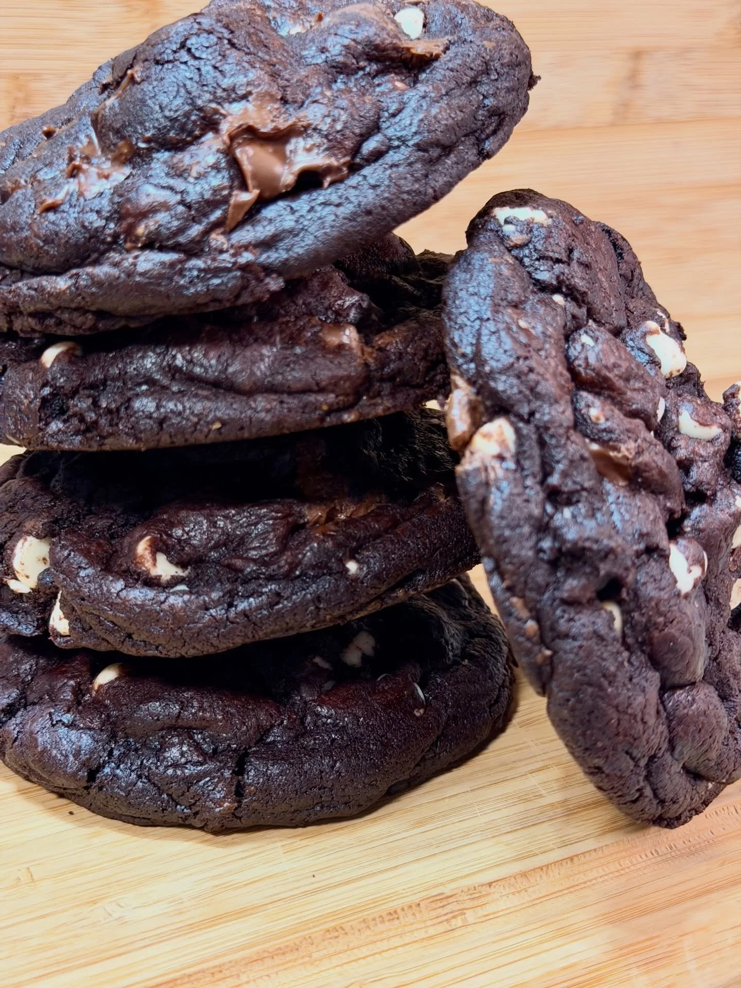 this one isn&rsquo;t just a cookie&hellip; it&rsquo;s a moment. HAZELNUT TRIPLE CHOC 🌰 made especially for our die hard chocolate  L 🍪 V E R S! 

📦 order at richcookiebites.com 

&mdash; 

#gourmetcookies #cookies #richcookiebites #RICHCookieJunki