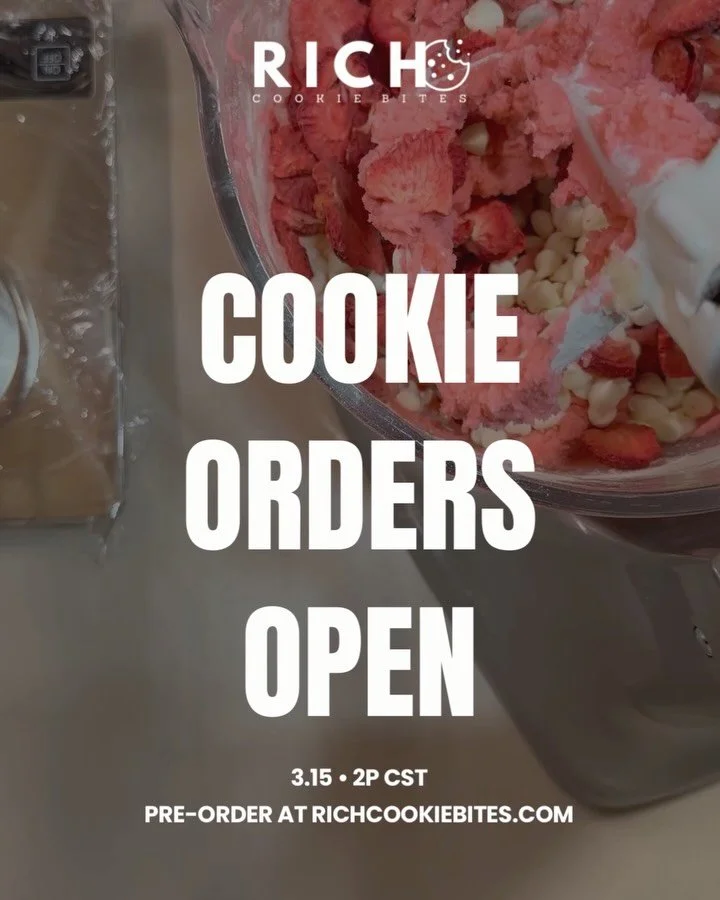 🍪 our cookie menu is now available for pre-orders. ps. free local pick-up in chicago on saturday 3.21 at 12p [swipe to details]! 

📲 richcookiebites.com 

&mdash;

#gourmetcookies #cookies #richcookiebites #RICHCookieJunkie #cookiesofig