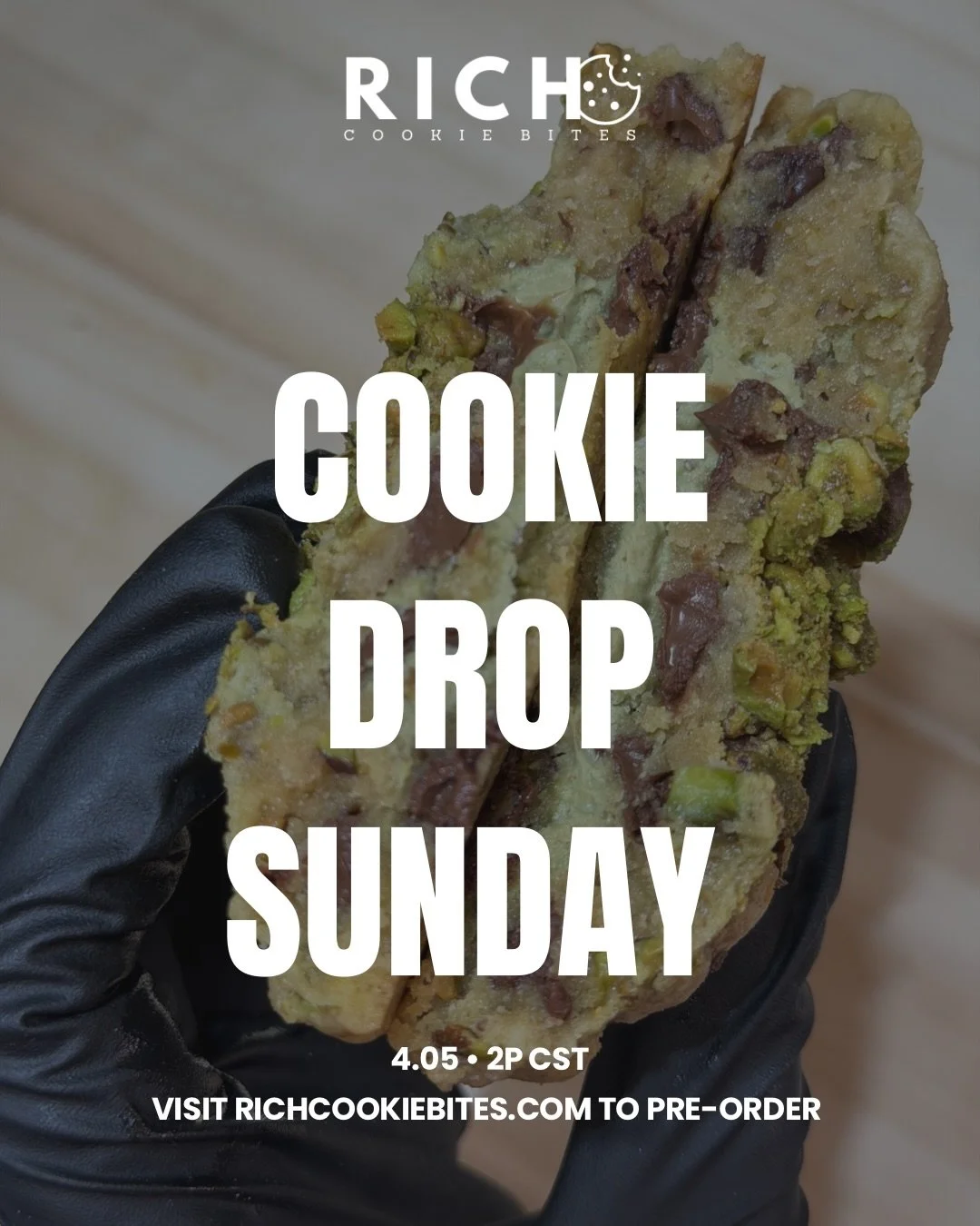🤗 our cookie menu will be restocked this SUNDAY, APRIL 5TH at 2p cst 🍪

&mdash; 

#gourmetcookies #cookies #richcookiebites #RICHCookieJunkie #cookiesofig