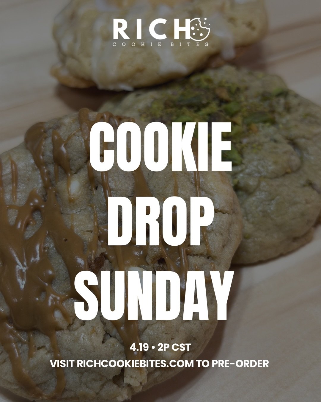 ⏰ SET YOUR ALARMS &bull; OUR COOKIE MENU DROPS SUNDAY AT 2P CST! 🍪 

📲 order at richcookiebites.com 

&mdash;

#gourmetcookies #cookies #richcookiebites #RICHCookieJunkie #ocbbodybuilding