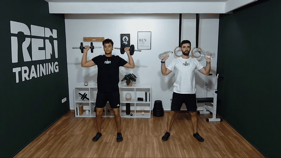 ejercicios para ganar masa muscular en casa