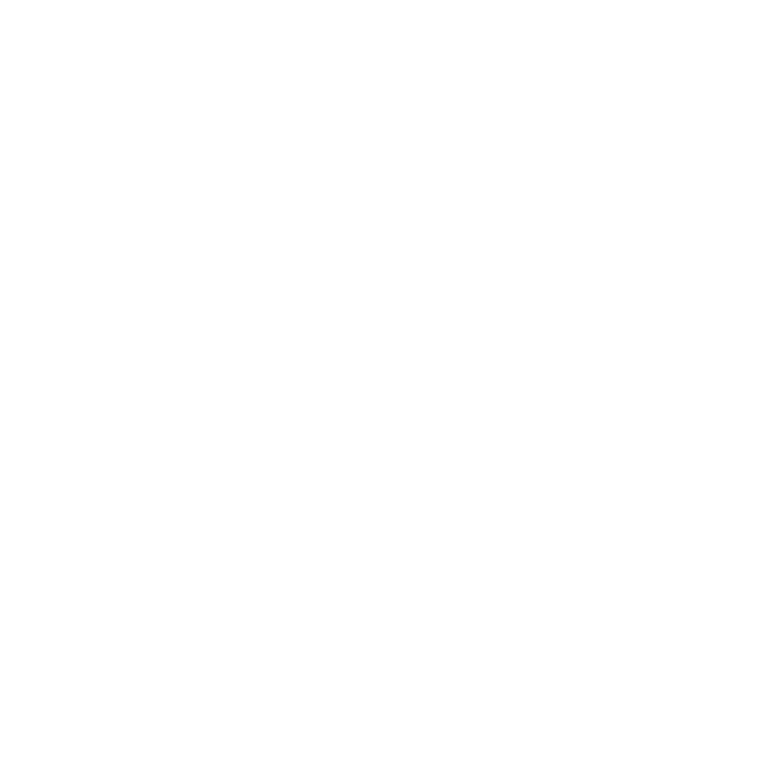 White outline eye with radiating lines on a black background.