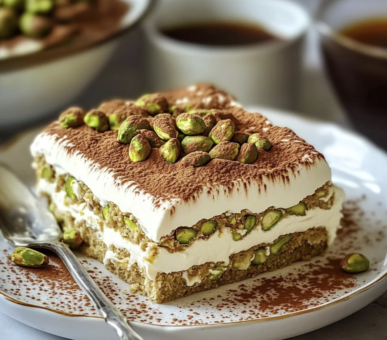 Butteroo Pistachio Tiramisu