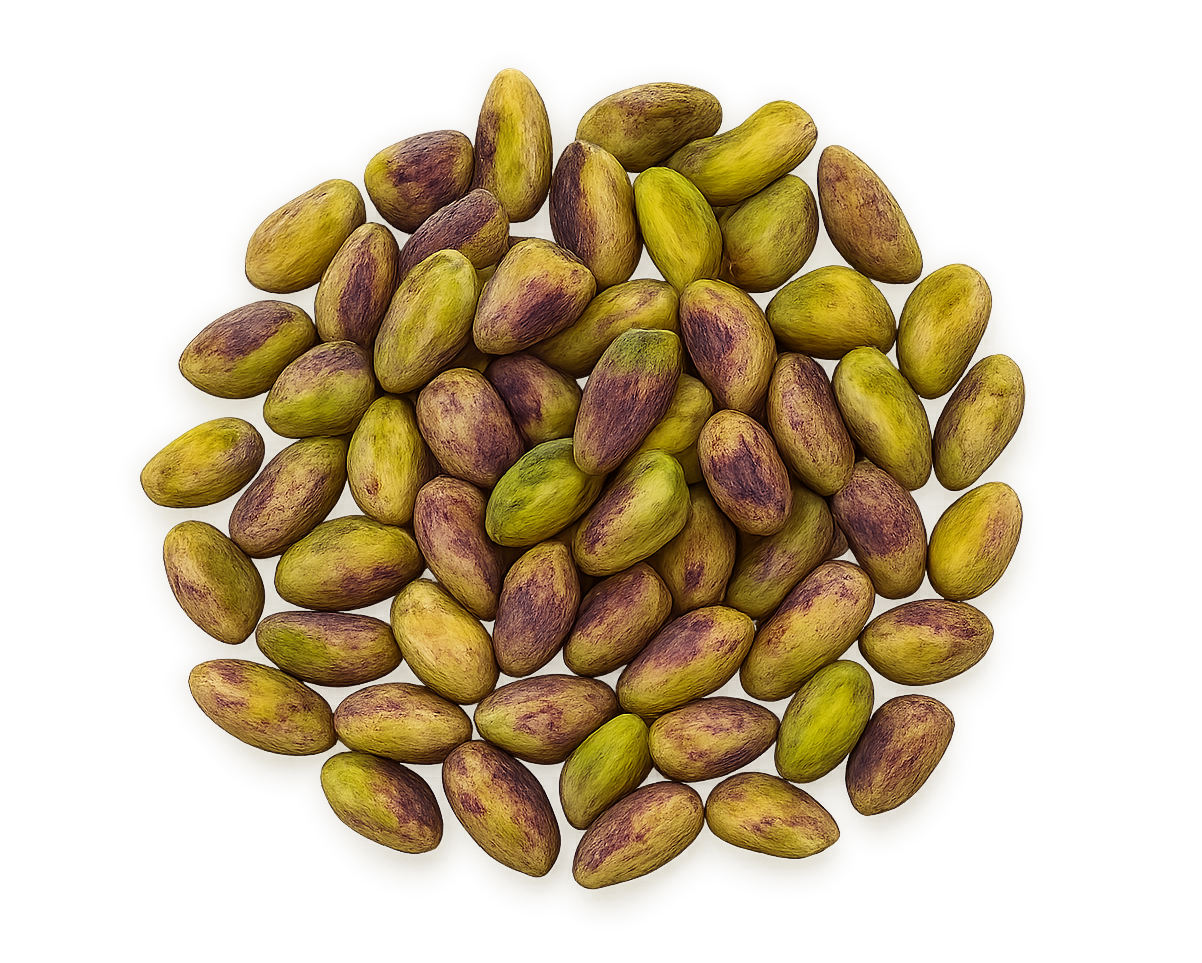 Made with real pistachios