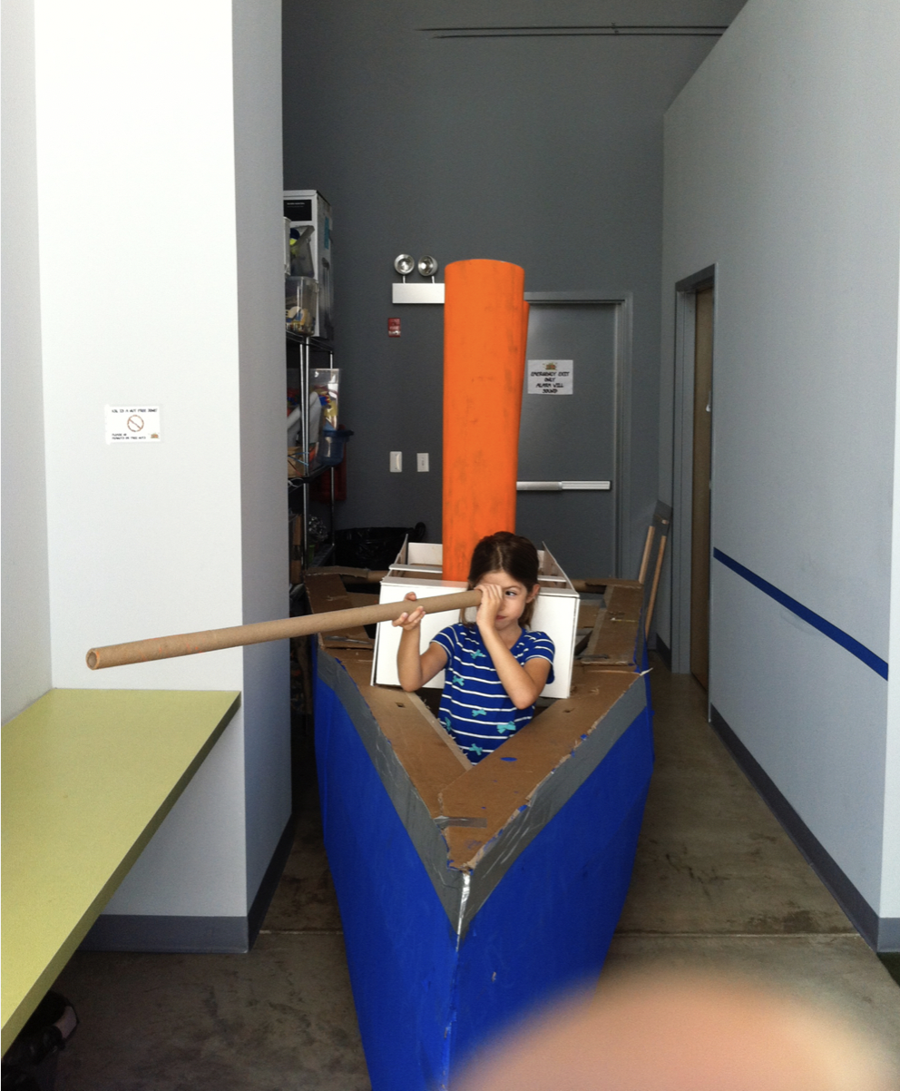 What's Inside A Boat - Investigating Bouyancy and Water Displacement