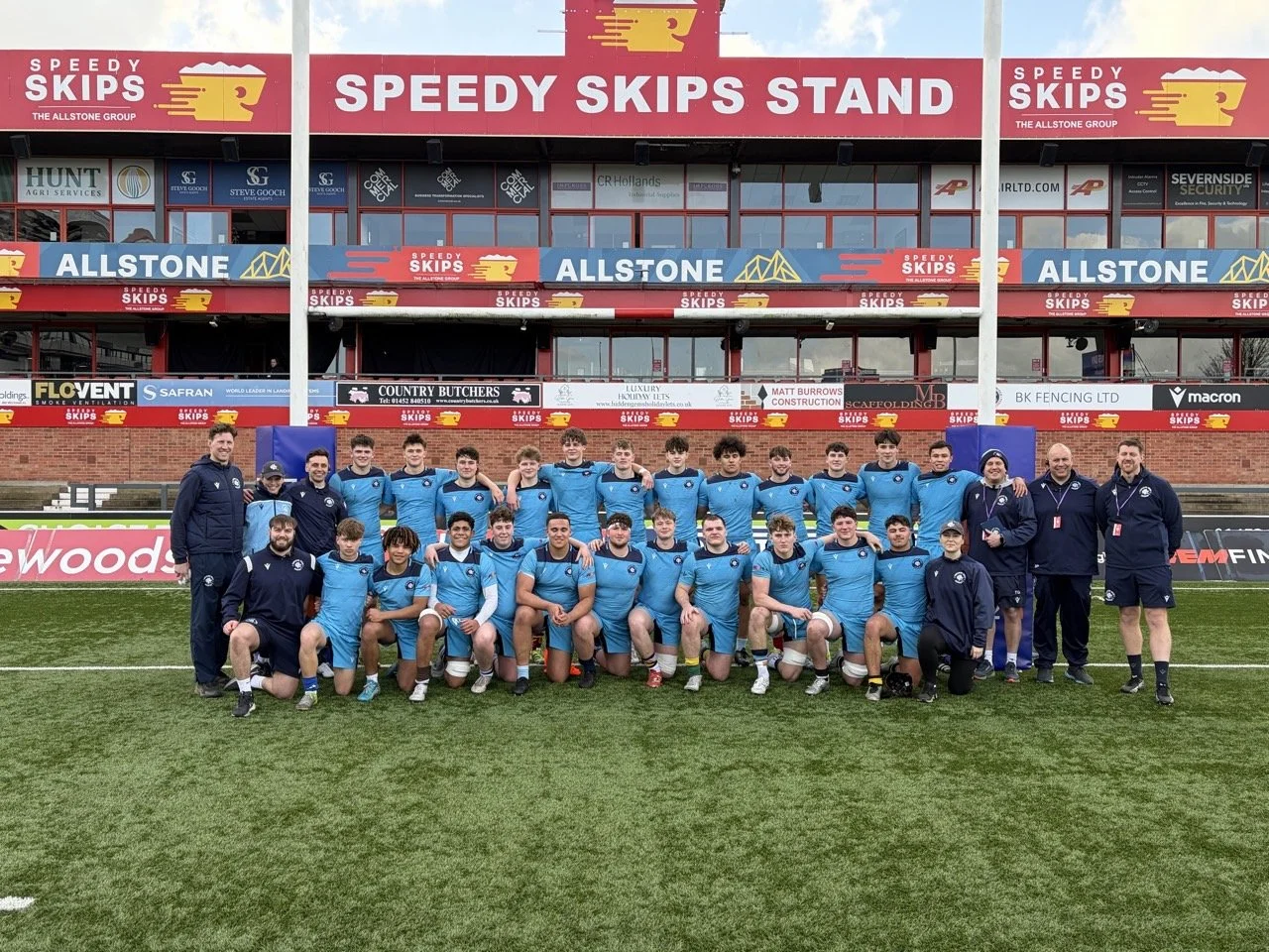 squad picture after finals day game