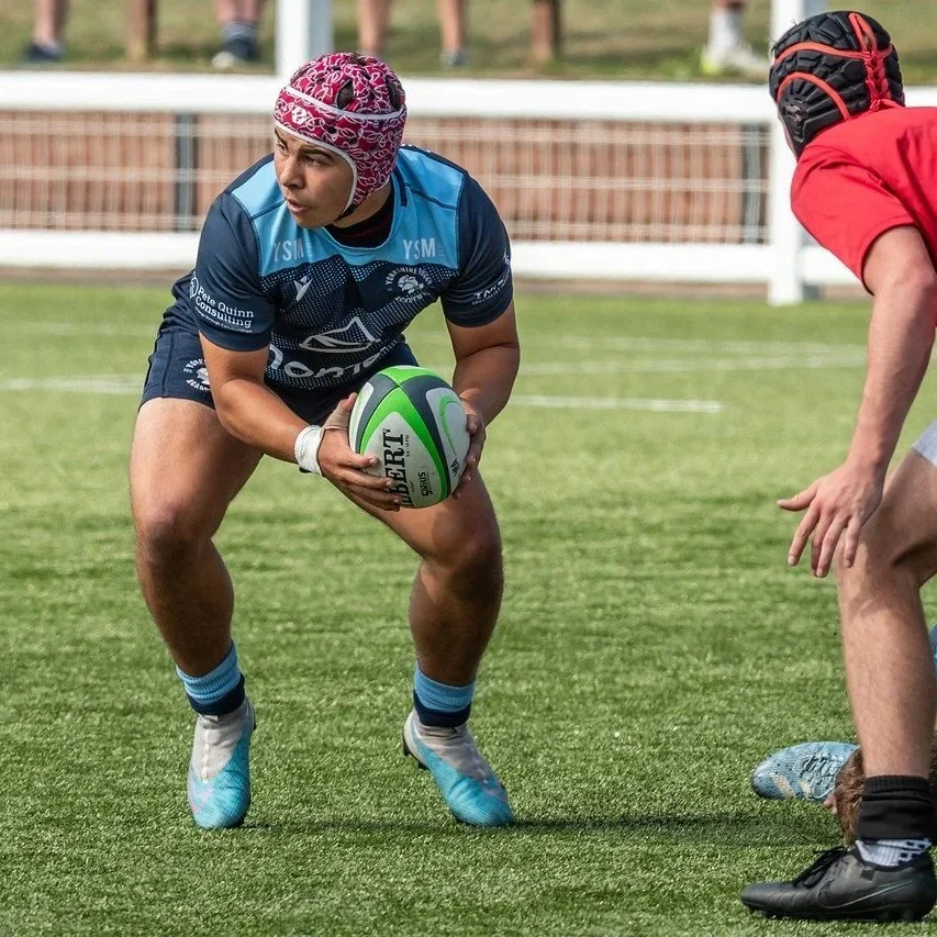 Seb Jeffers action shot about to throw ball