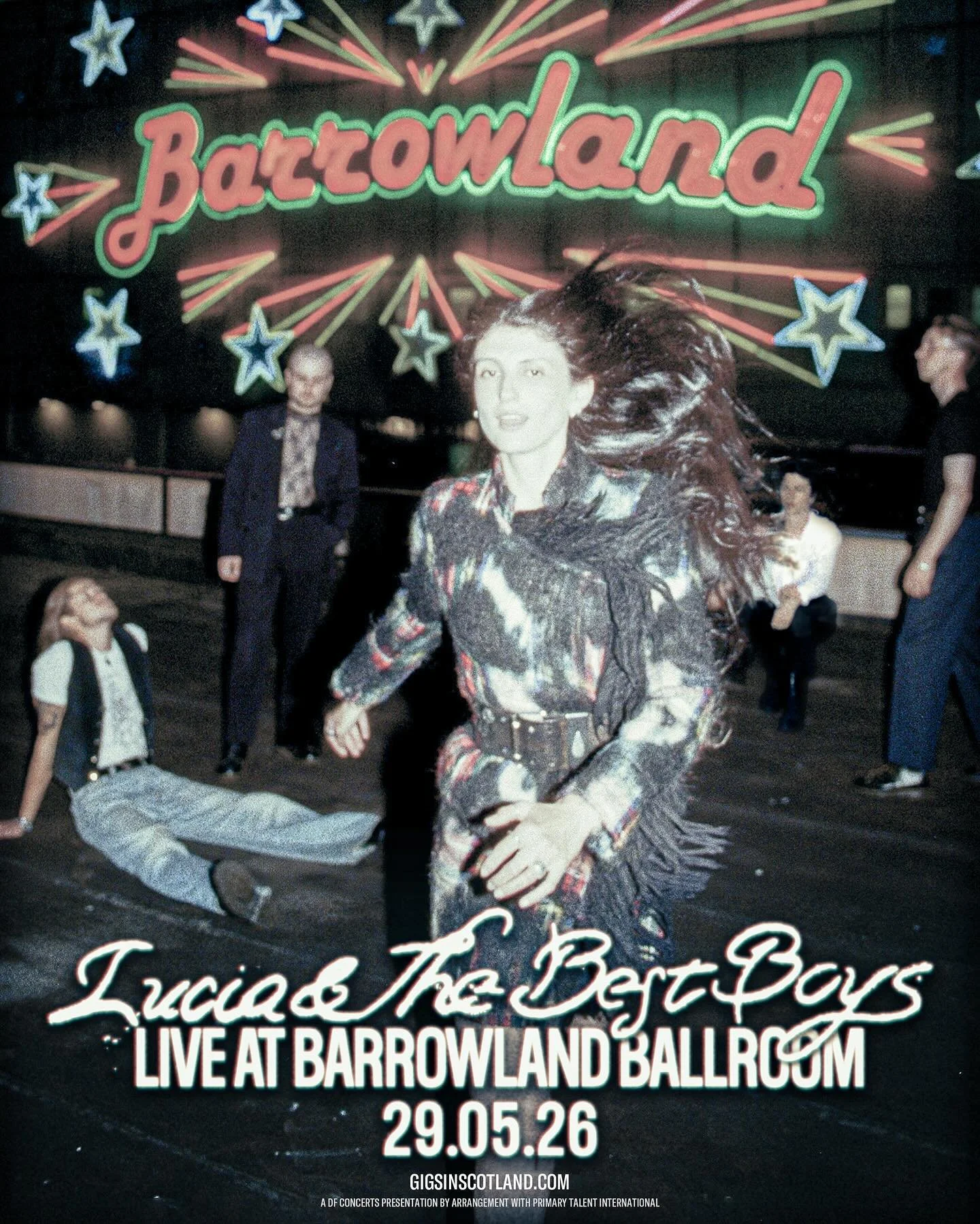 Lucia &amp; The Best Boys biggest hometown show is now on sale.

My first time having an artist I manage headline The Barrowlands. Bucket list moment for me and the band. 💫

Congrats guys. You deserve it. Incredible times ahead.

🔈
@luciabestboys