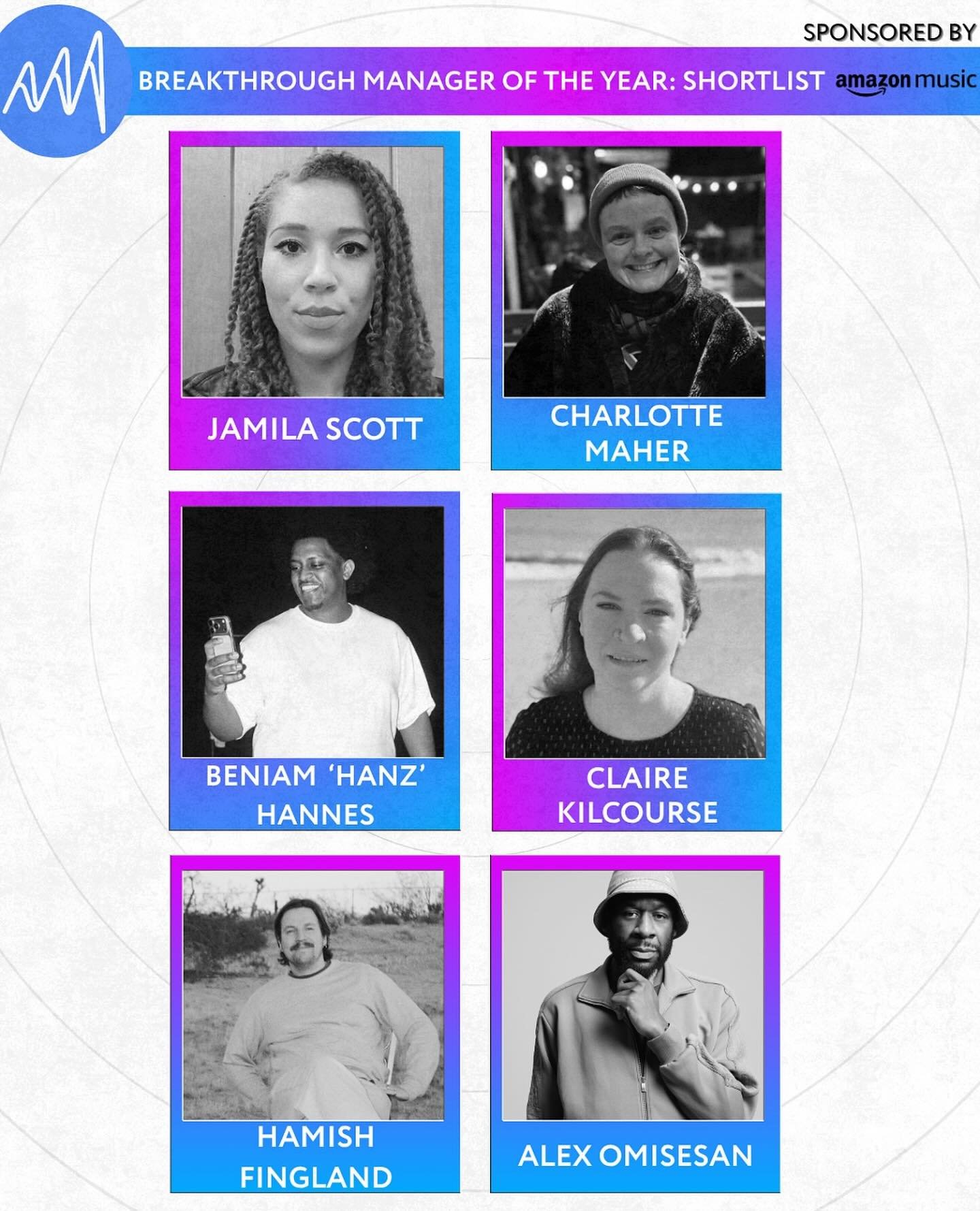 I&rsquo;m absolutely buzzing to be nominated for Breakthrough Manager at this year&rsquo;s Artist &amp; Manager Awards.

It&rsquo;s been a huge year for Bounse, and I&rsquo;ve honestly had the best time building it with incredible people.

From the s