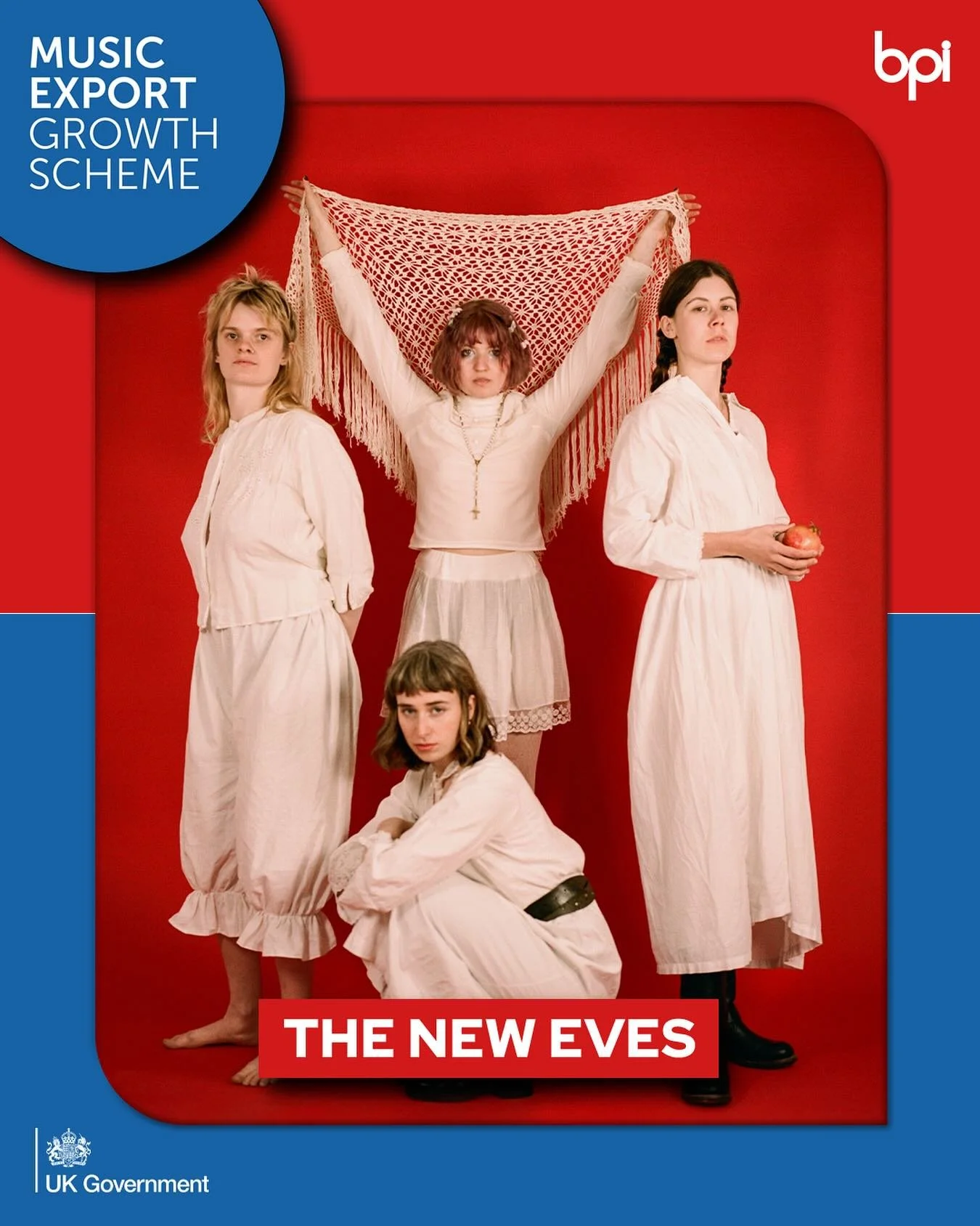 @the_new_eves have been awarded funding by the Music Export Growth Scheme @bpi_music