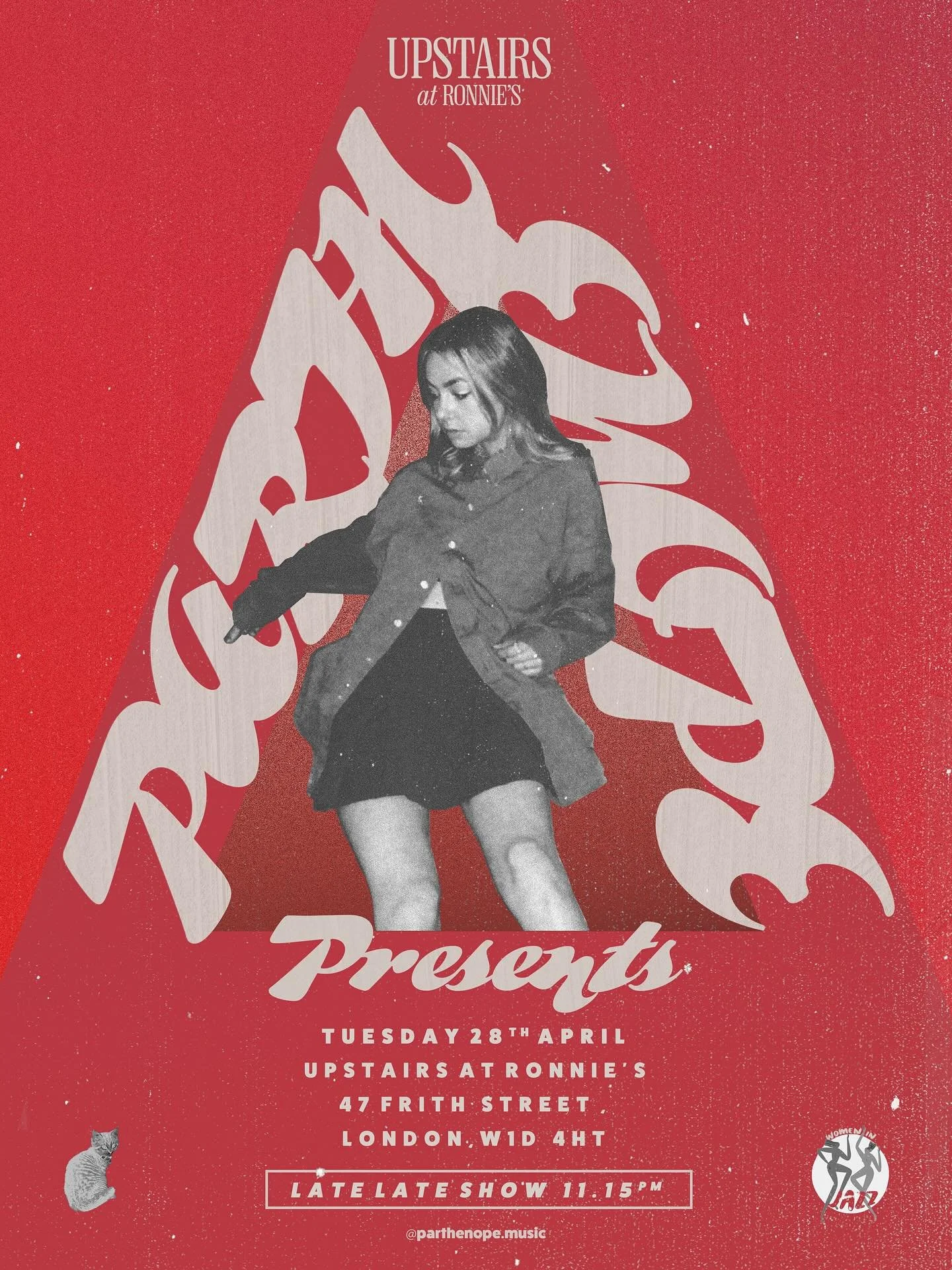 Introducing a monthly residency from @parthenope.music at @officialronnies ! Stay tuned ‼️❣️‼️