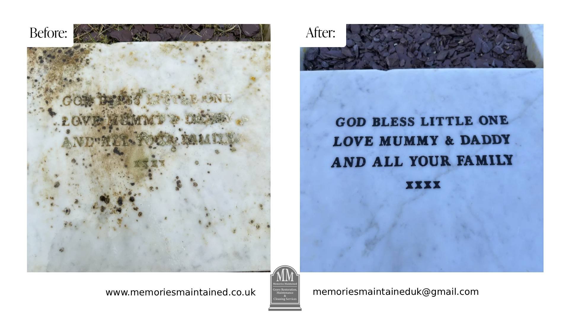 Grave Restoration based in East Sussex. Covering Hastings, Bexhill, Eastbourne and further afield.