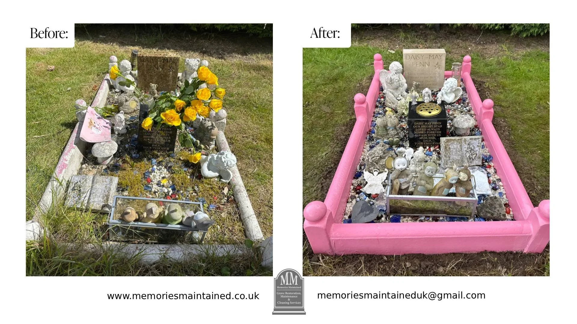 Grave Restoration based in East Sussex. Covering Hastings, Bexhill, Eastbourne and further afield.