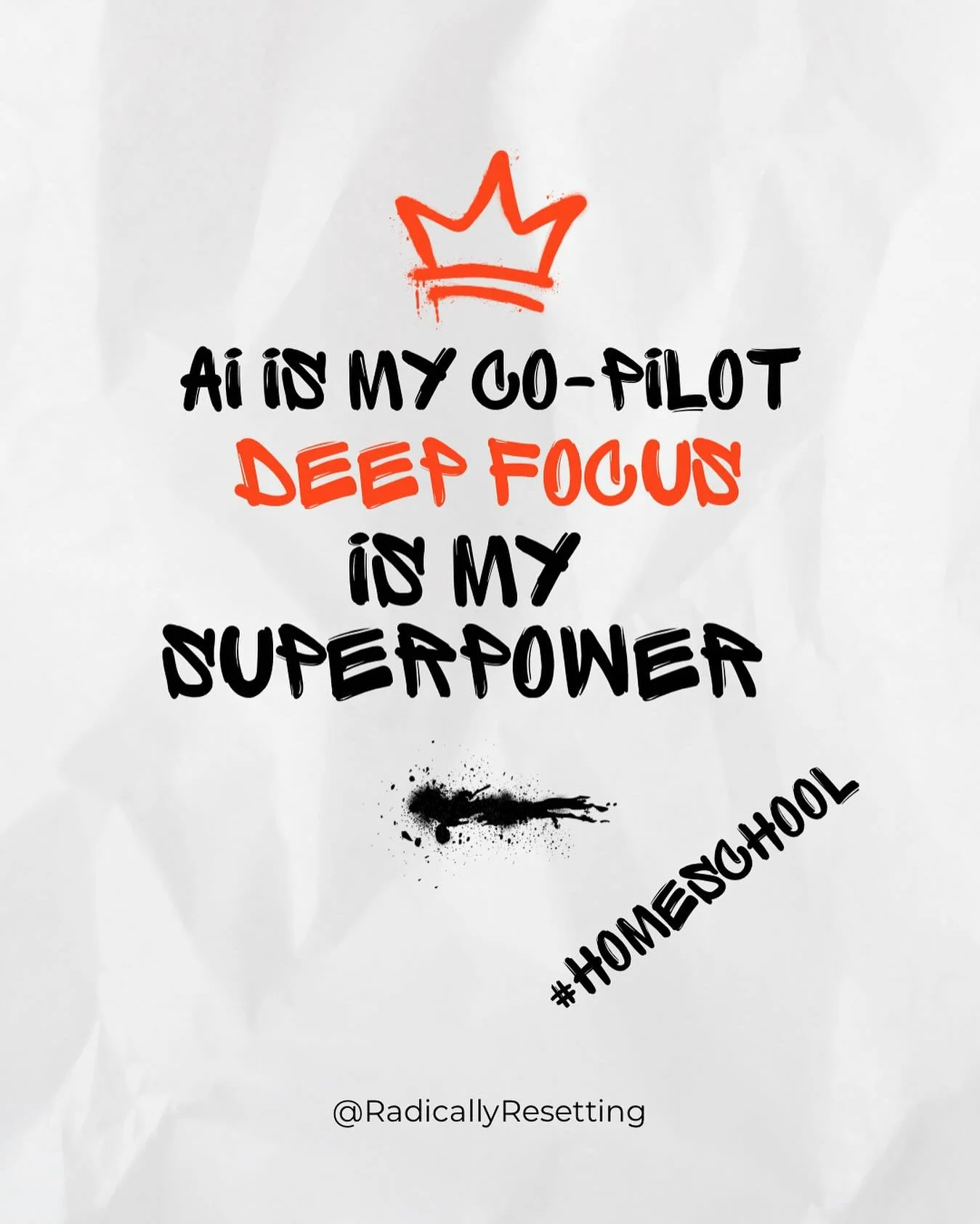 It starts with being radical, knowing that there&rsquo;s more to education than we&rsquo;ve been sold, that living life with the people you love and exploring every day is the real learning. #awesomehumans #homeschool #radicallyresetting