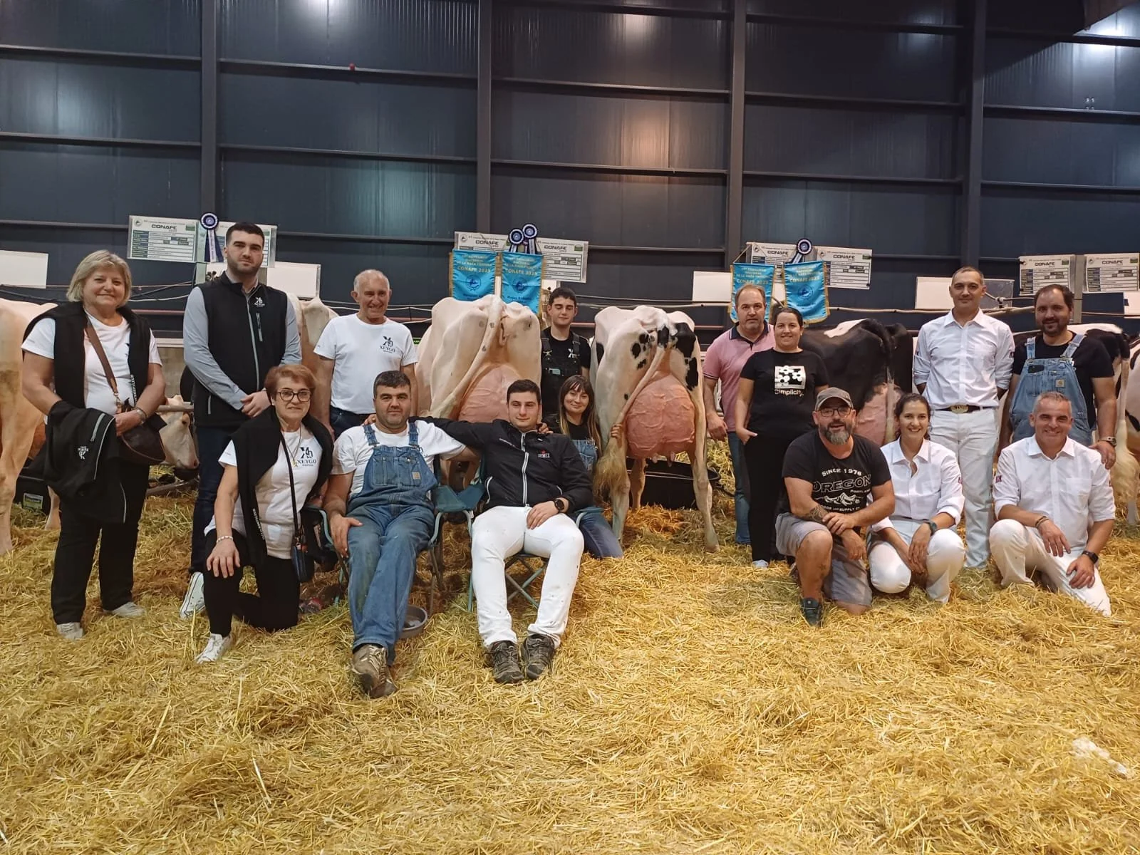 Equipo de XEYGO Holsteins - Concurso Nacional CONAFE  2025