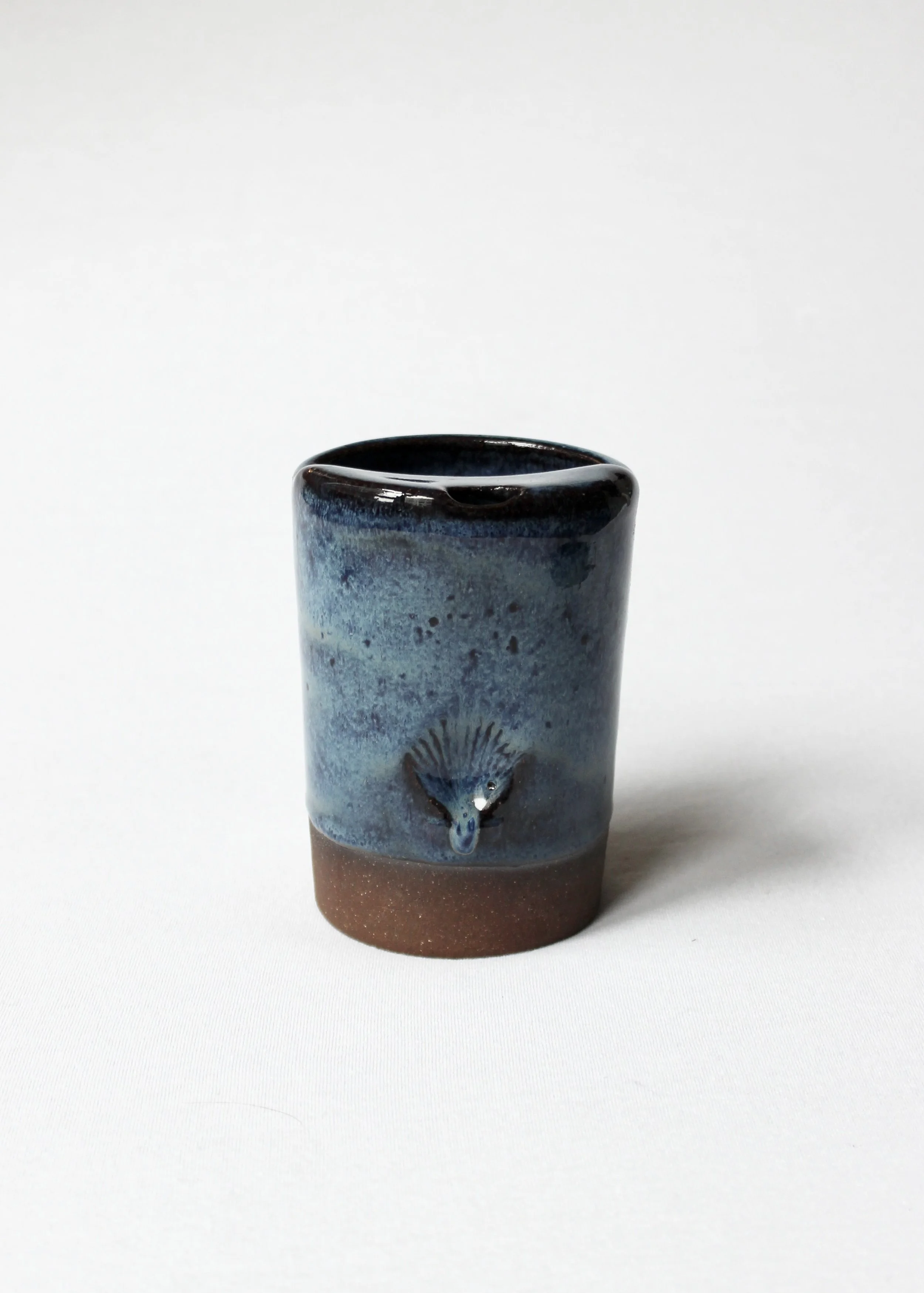 *Imperfect* Seas of Blue Travel Mug - Dark Blue