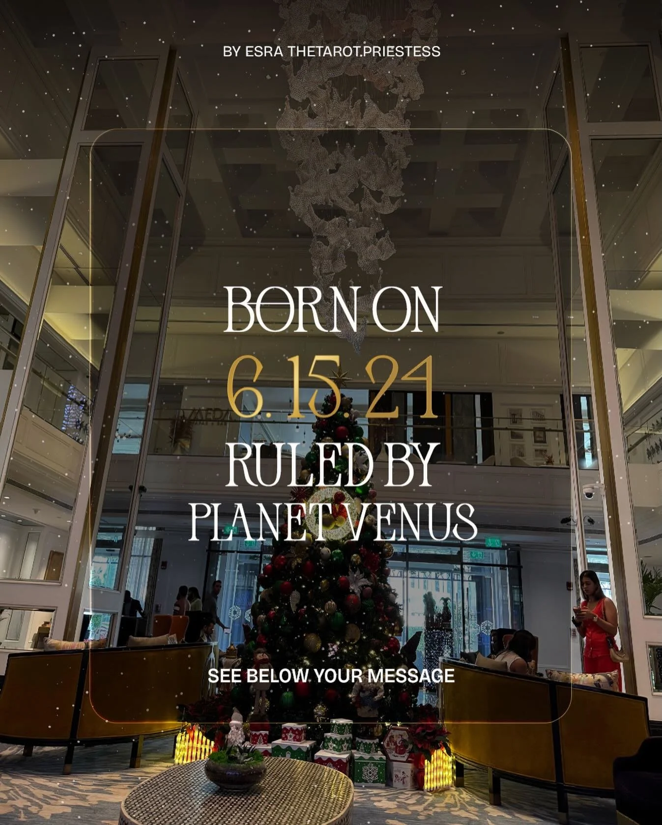 Born on the 6th, 15th or 24th? 
You&rsquo;re ruled by Venus (Shukra): 
The planet of beauty, love &amp; magnetism.
People are naturally drawn to your aura, not just your looks.
Love comes easily, which can sometimes attract multiple admirers, groundi